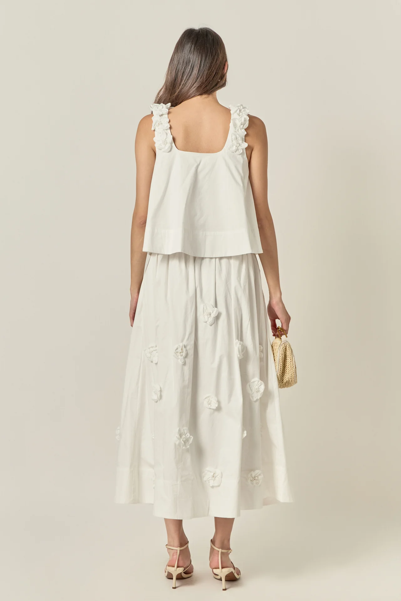 3D Flower Sleeveless Top - Image 5