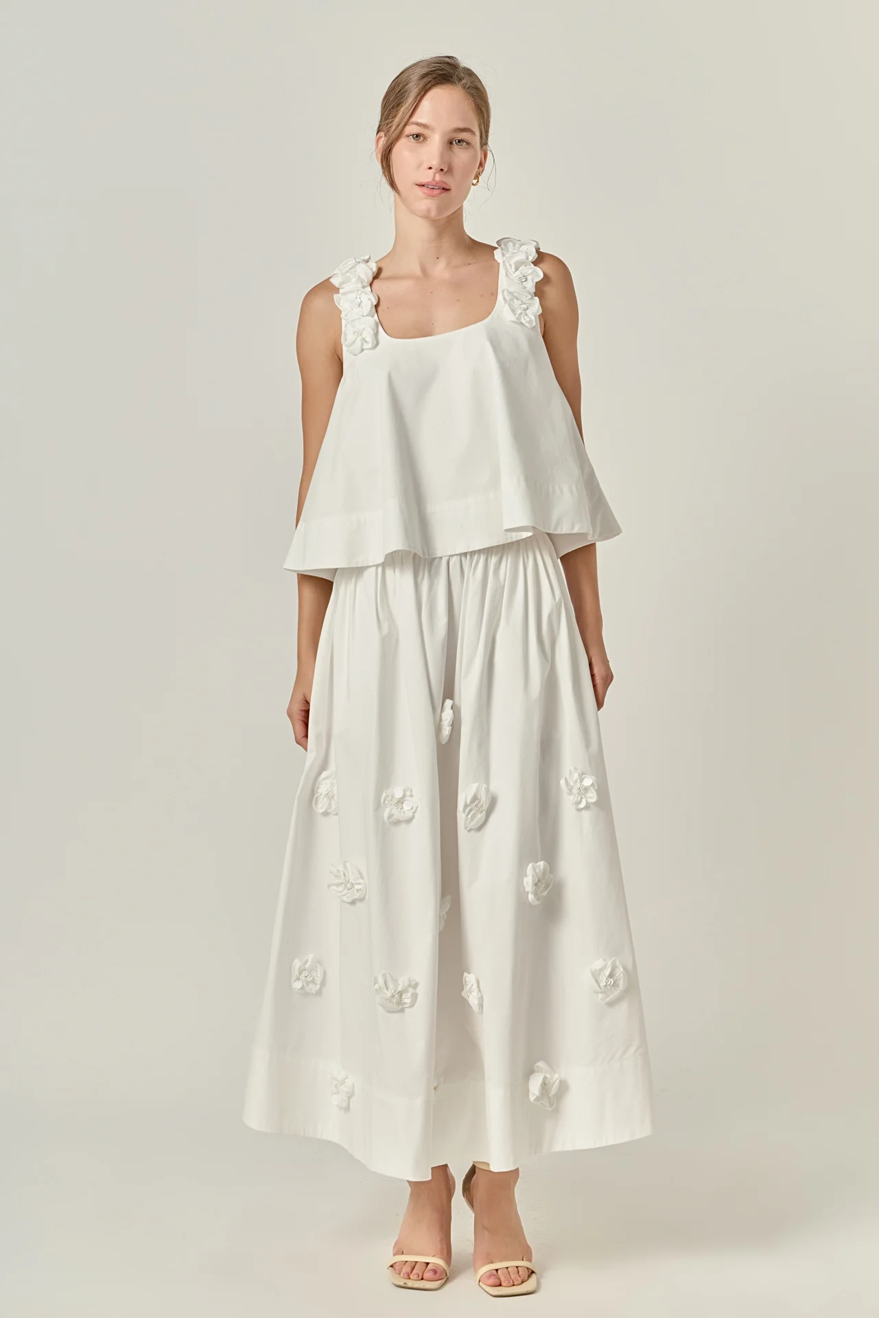 3D Flower Sleeveless Top - Image 7