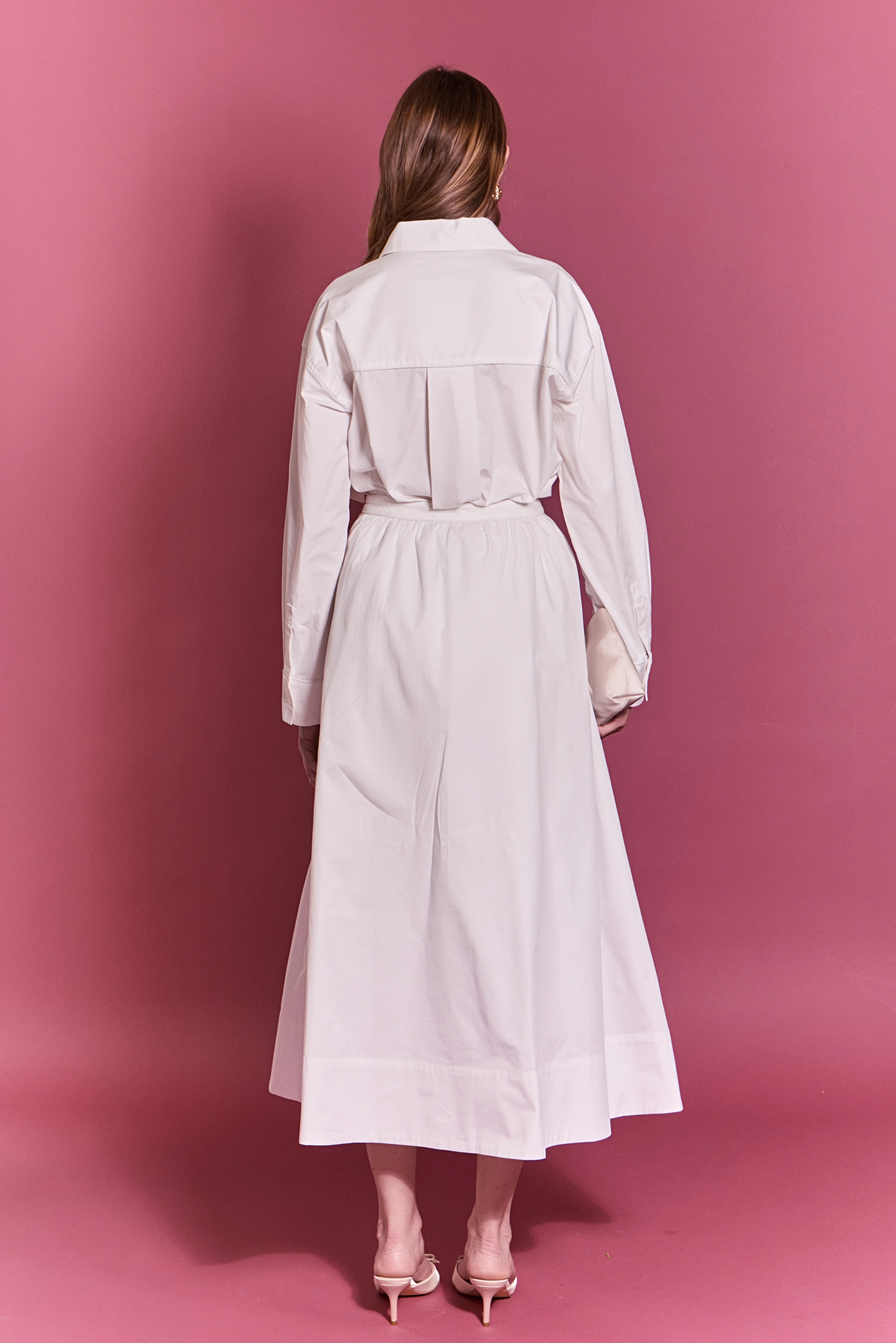 Floral Applique Collared Shirt - Image 5