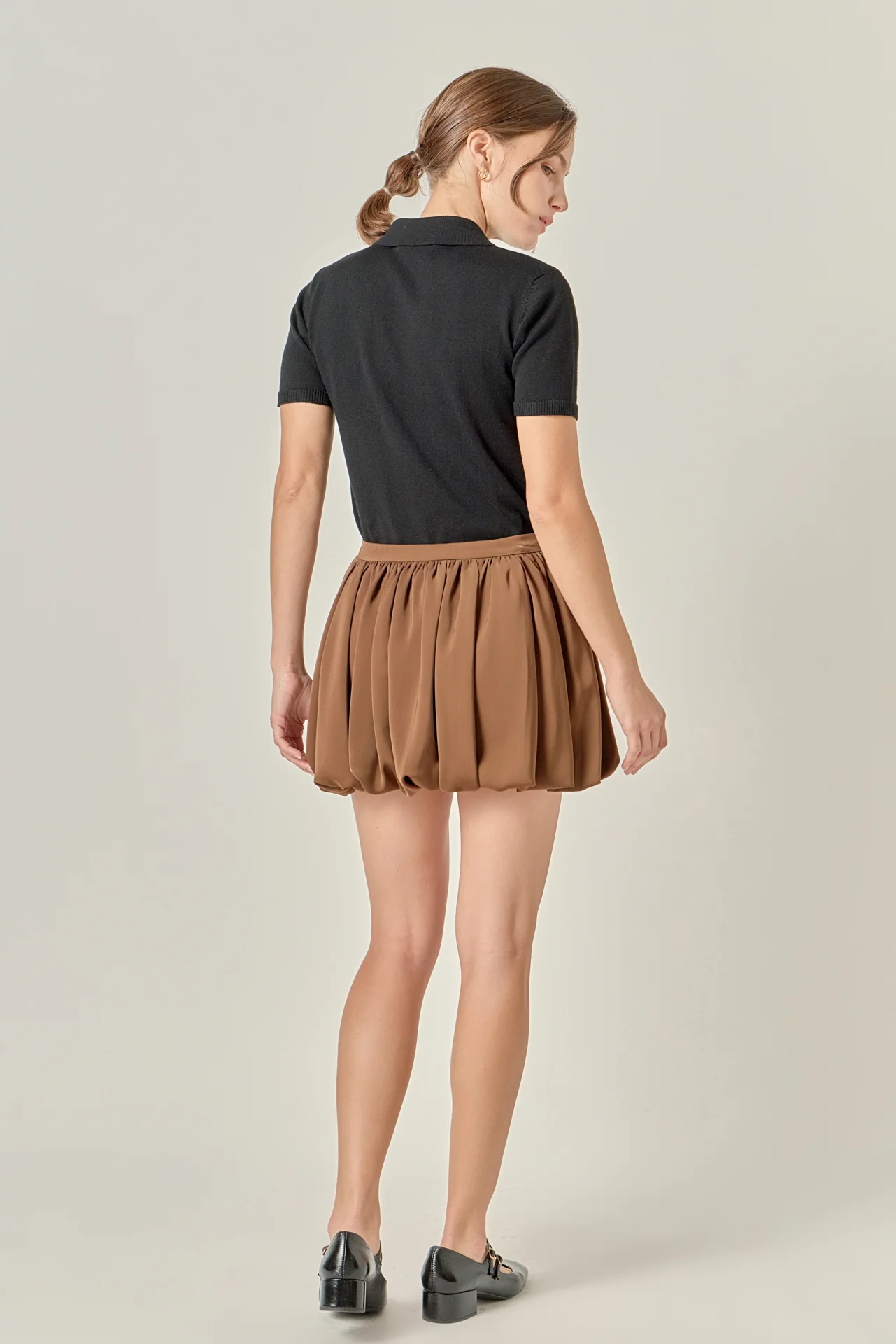 Bubble Hem Mini Skirt - Image 14