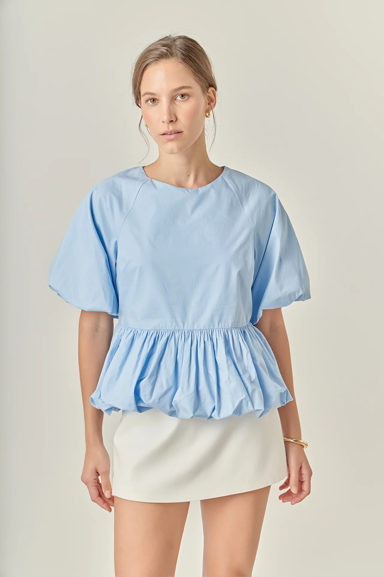 Balloon Poplin Top - Image 10