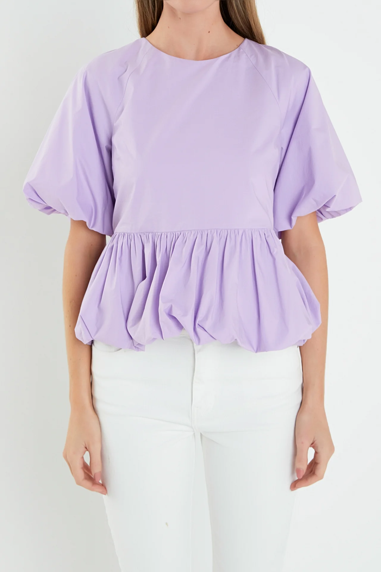 Balloon Poplin Top - Image 12