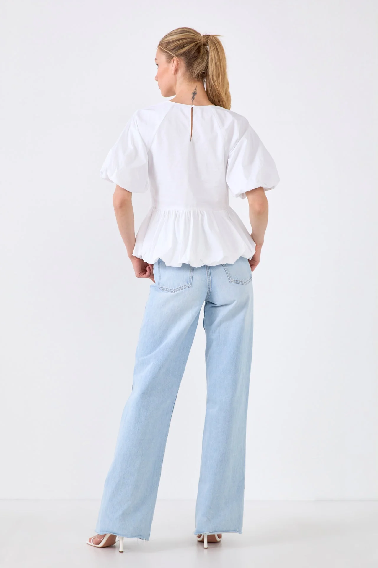Balloon Poplin Top - Image 18
