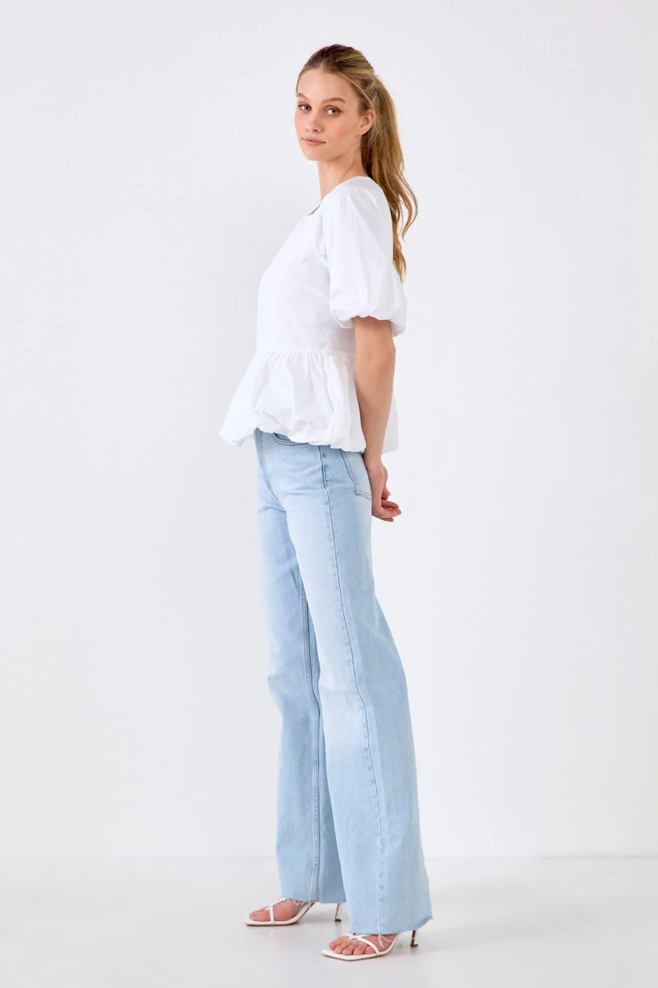 Balloon Poplin Top - Image 19