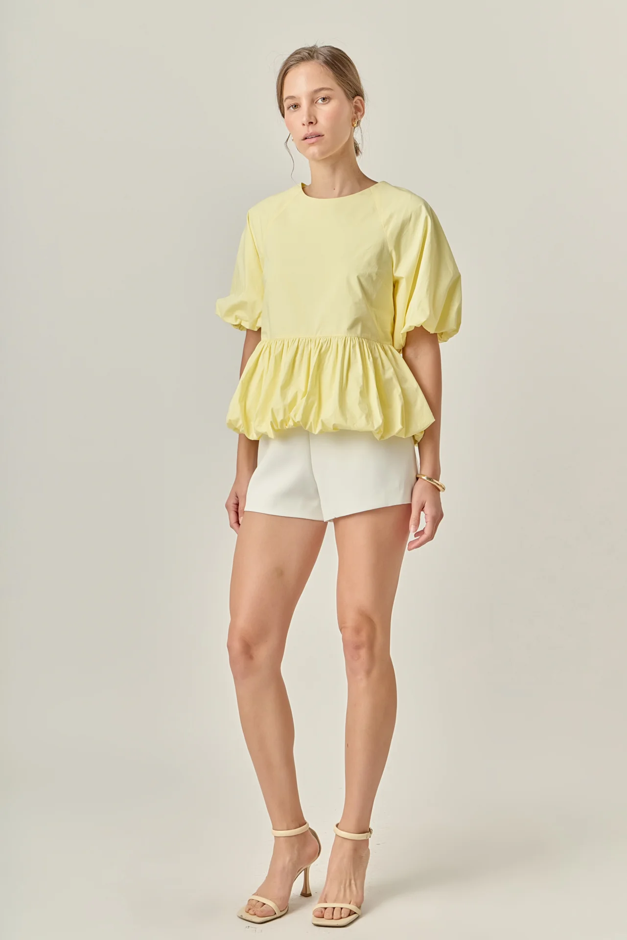 Balloon Poplin Top - Image 3