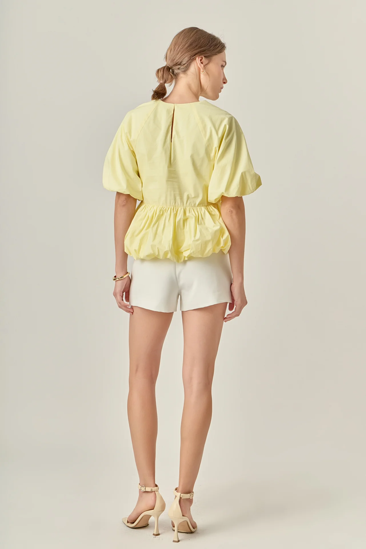 Balloon Poplin Top - Image 4