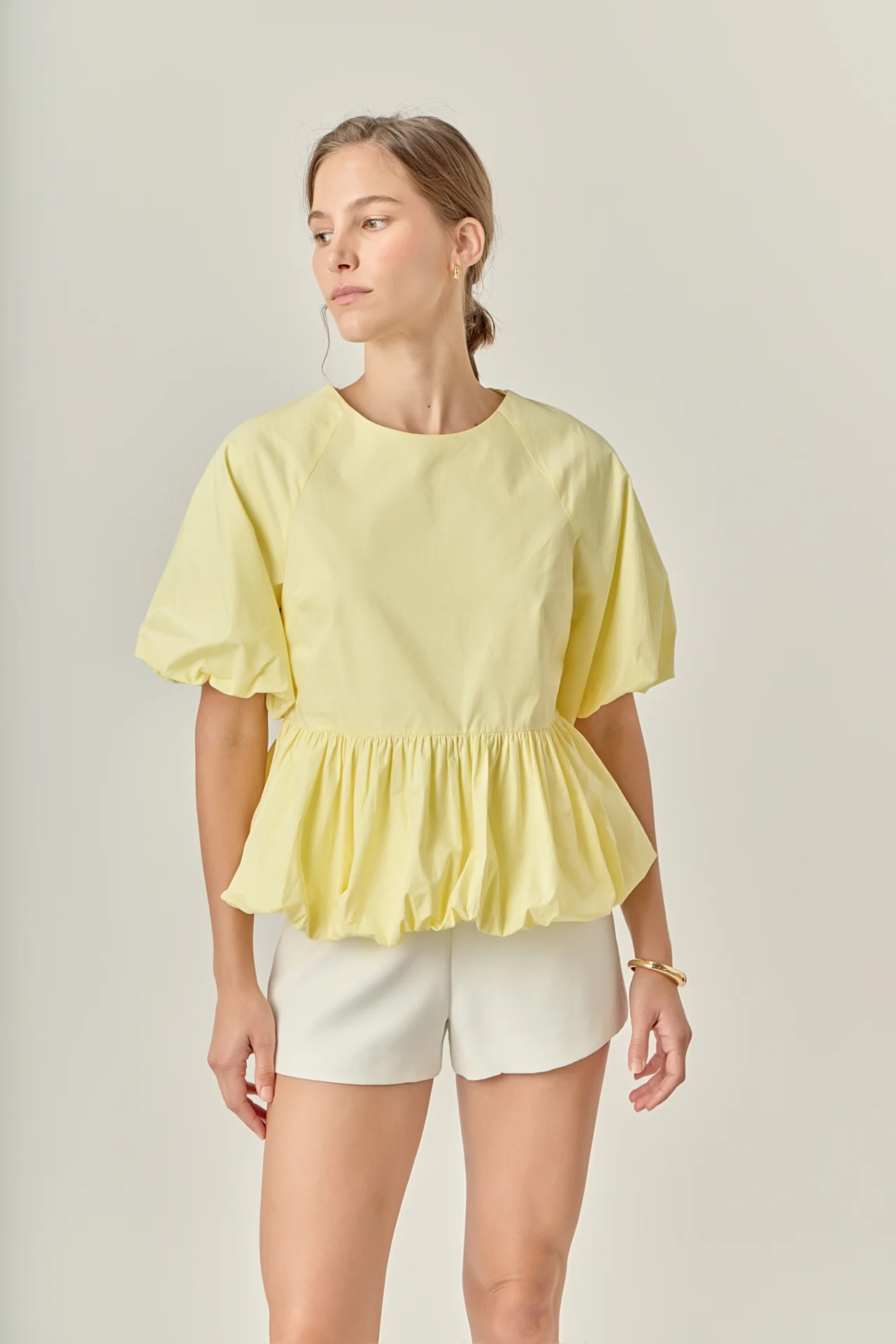 Balloon Poplin Top - Image 5