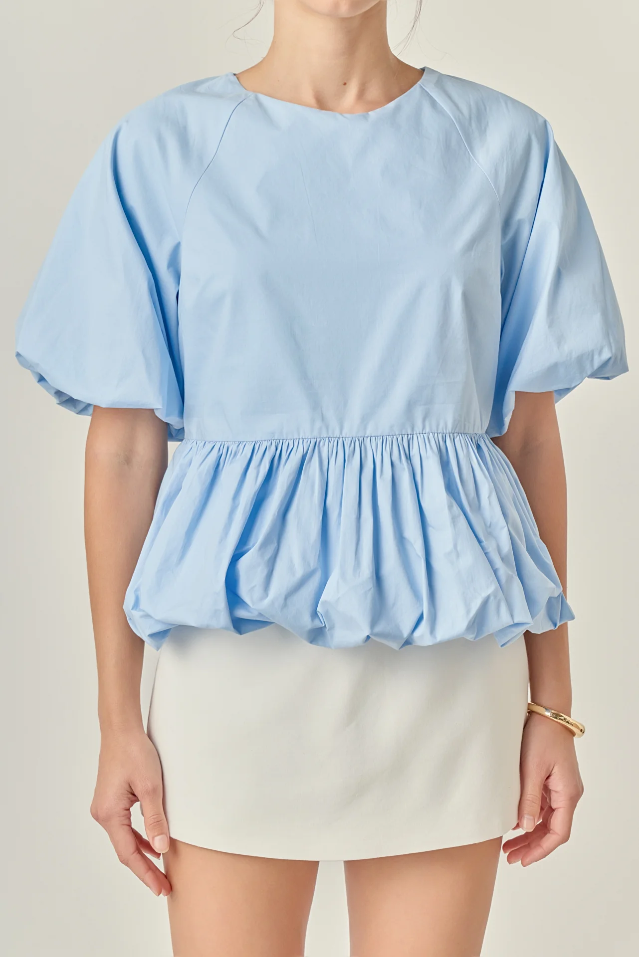 Balloon Poplin Top - Image 7