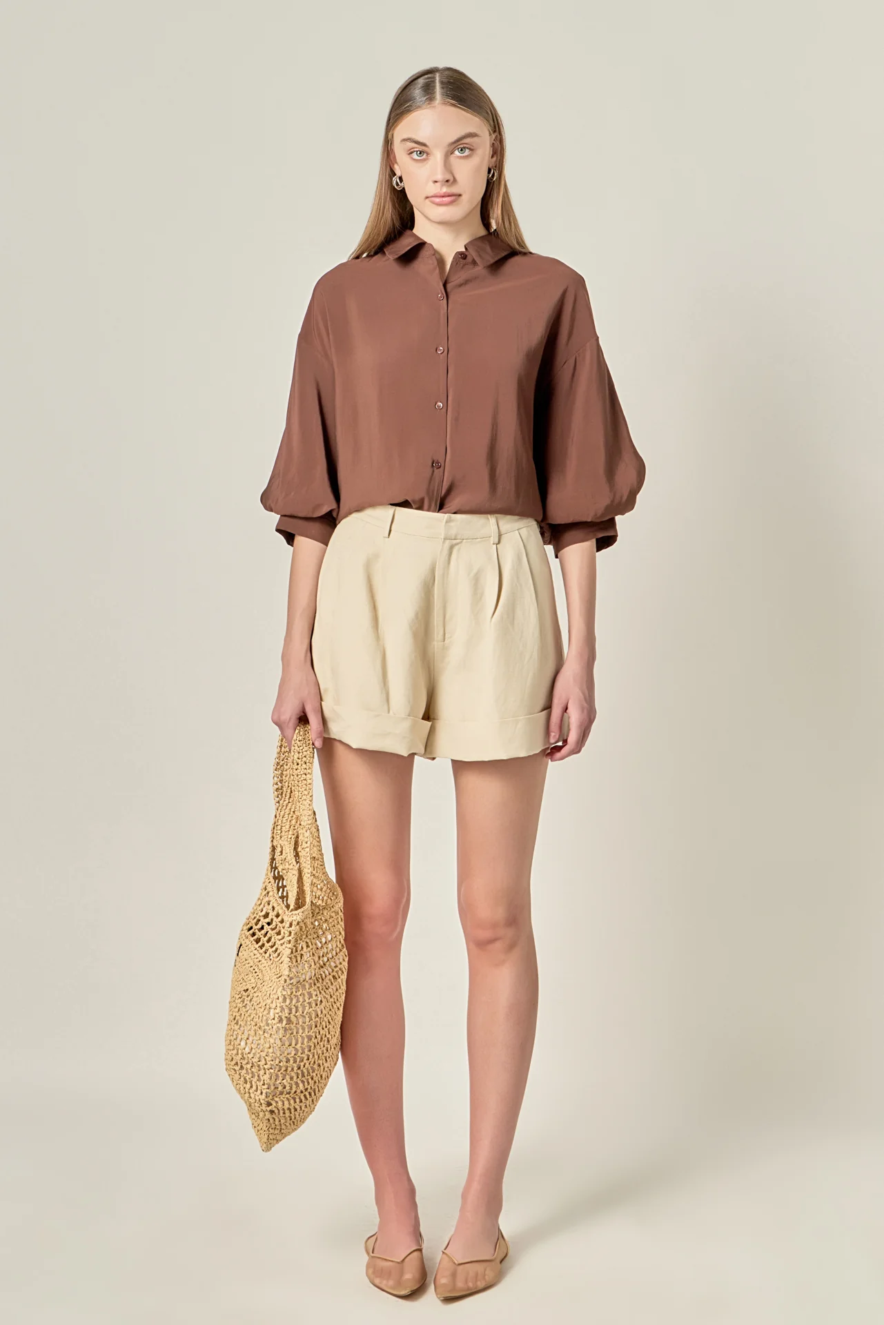 Balloon Sleeve Blouse - Image 24