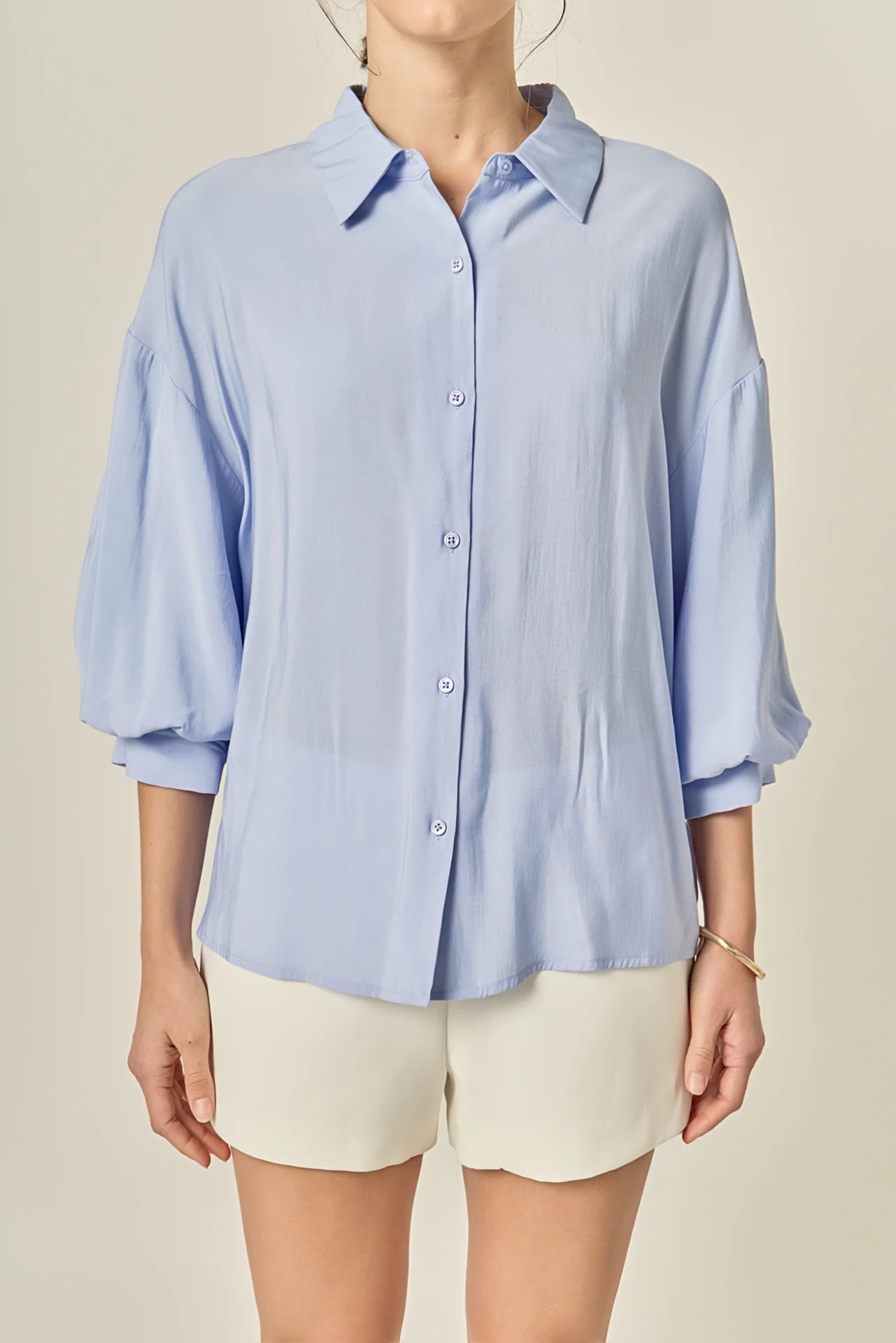 Balloon Sleeve Blouse - Image 30
