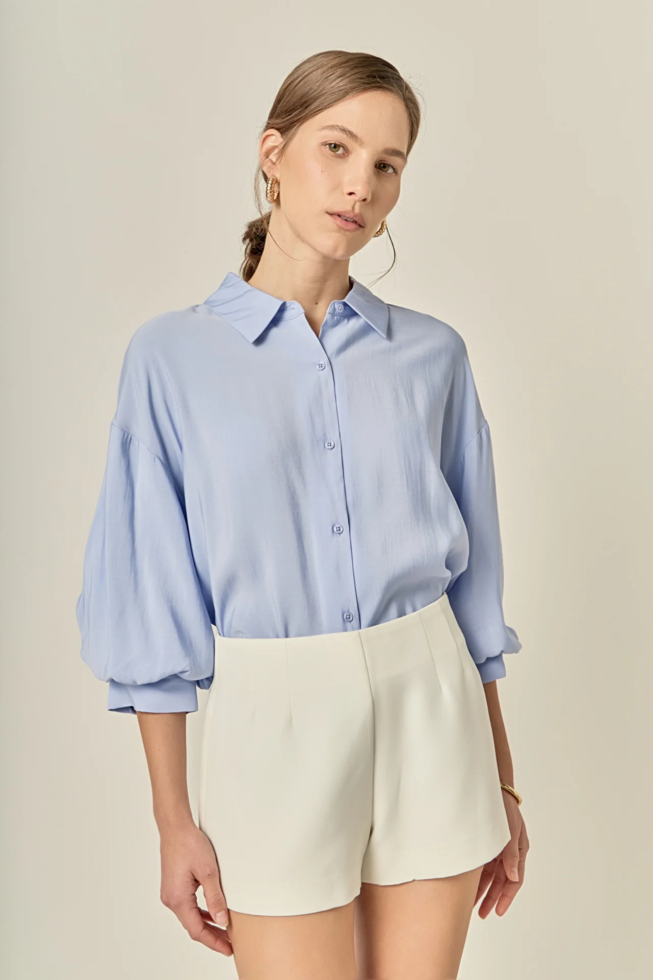 Balloon Sleeve Blouse - Image 33