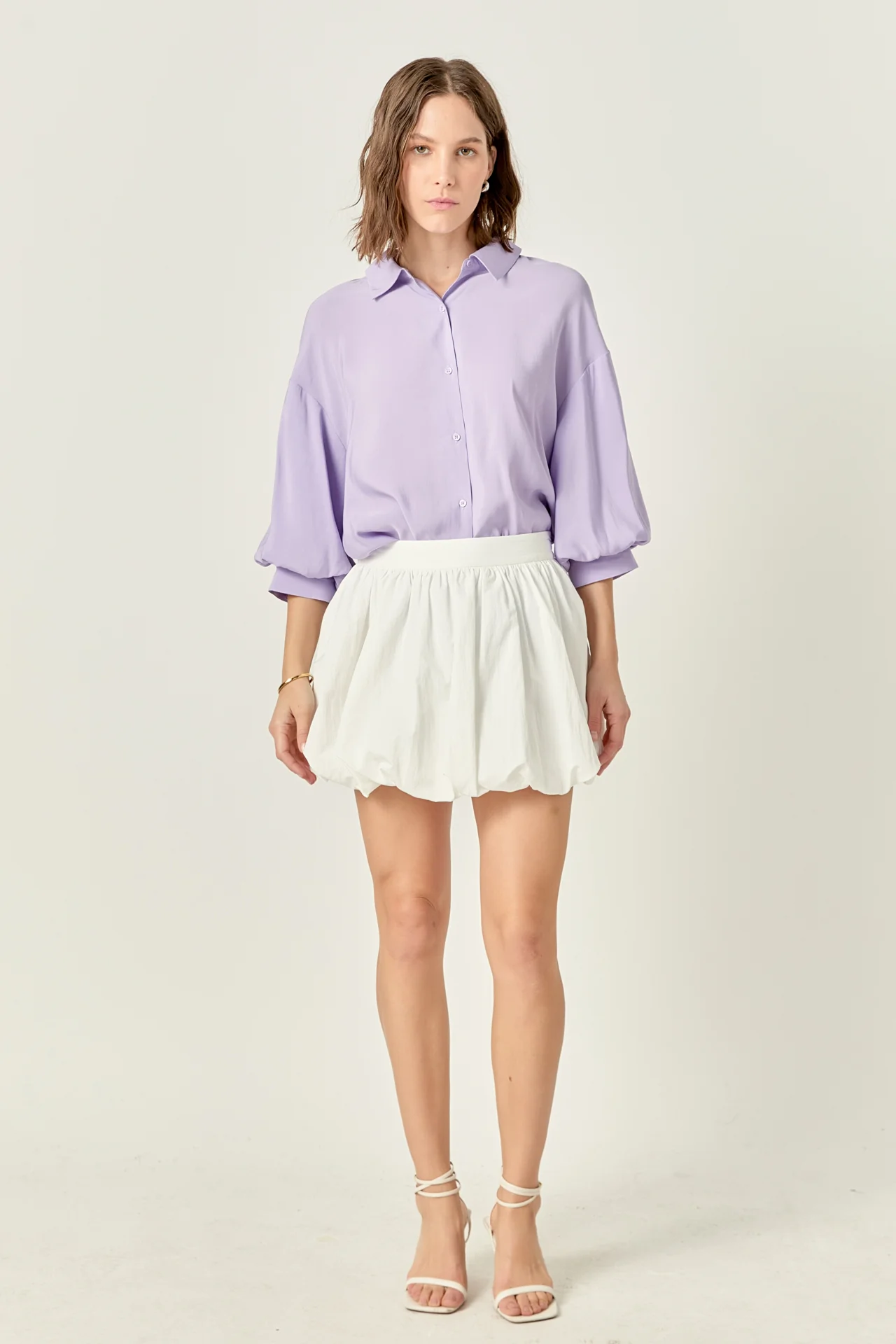 Balloon Sleeve Blouse - Image 35