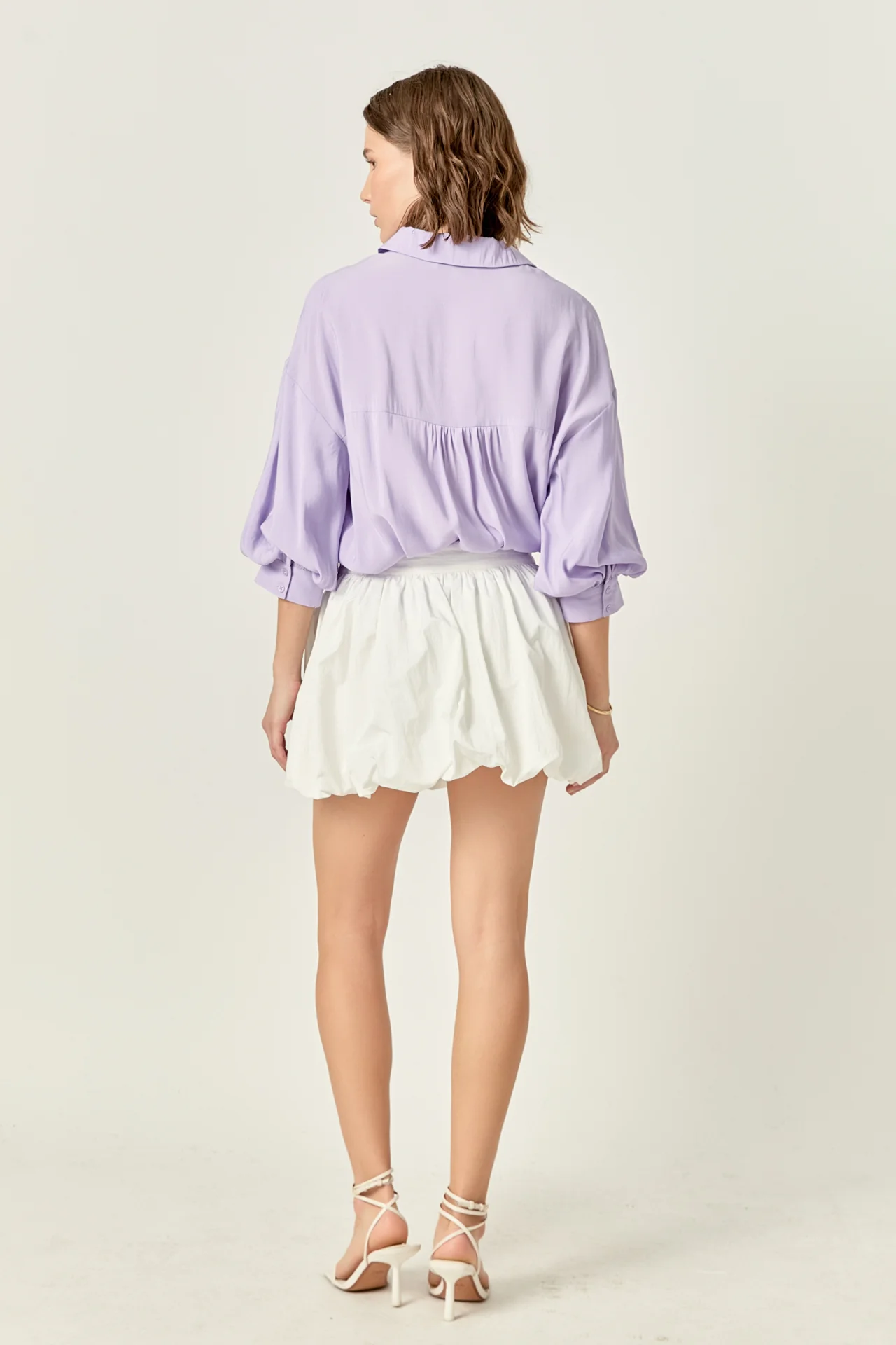 Balloon Sleeve Blouse - Image 38