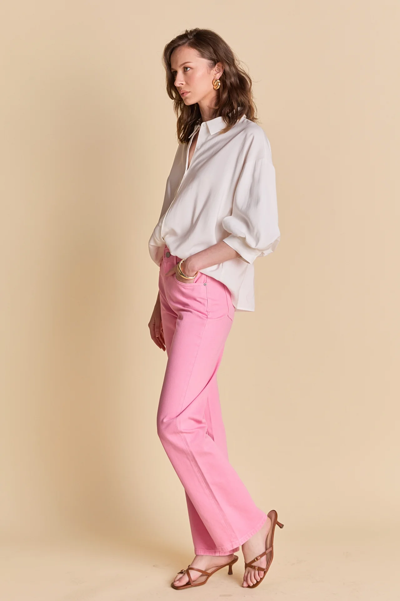Balloon Sleeve Blouse - Image 42