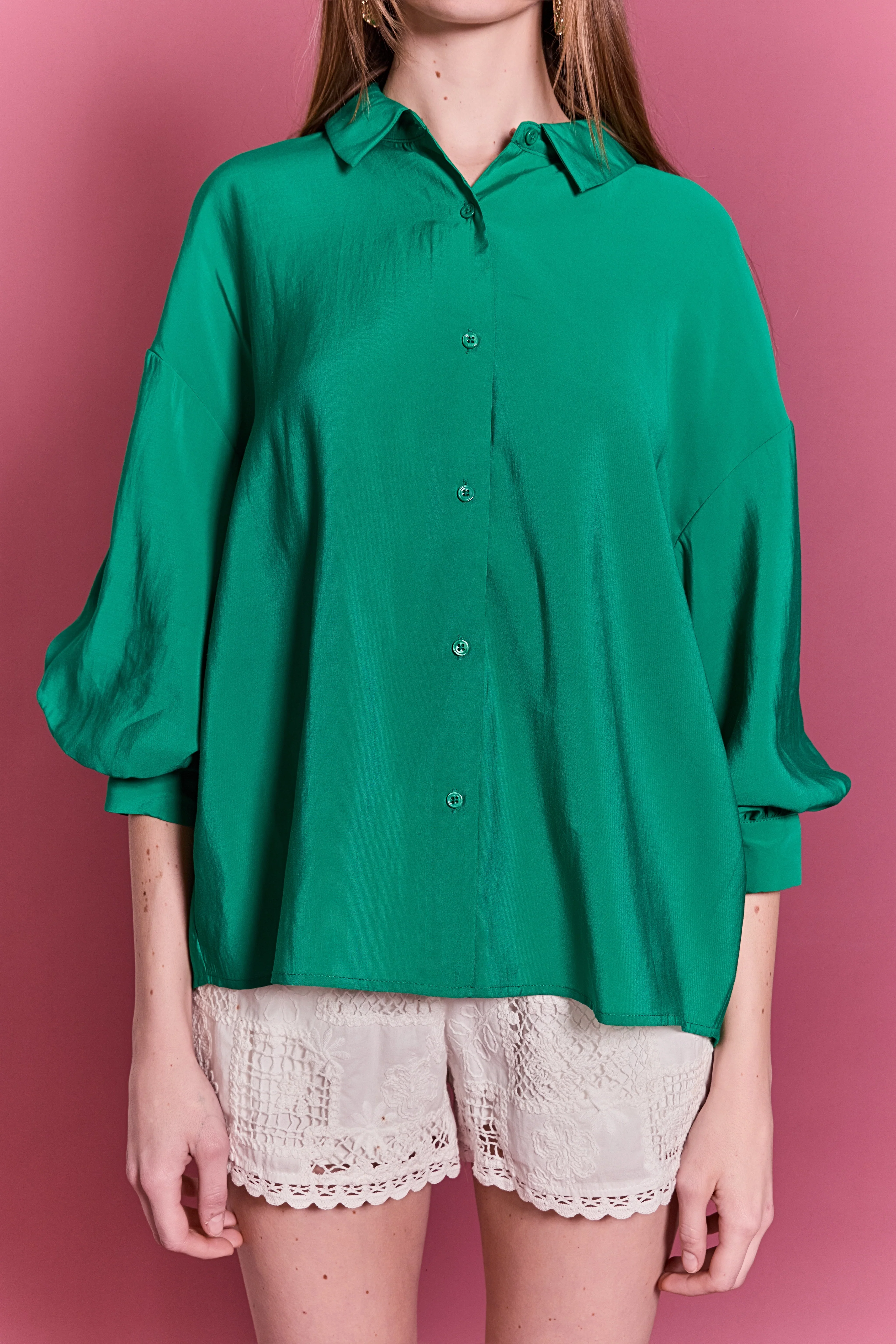 Balloon Sleeve Blouse - Image 8