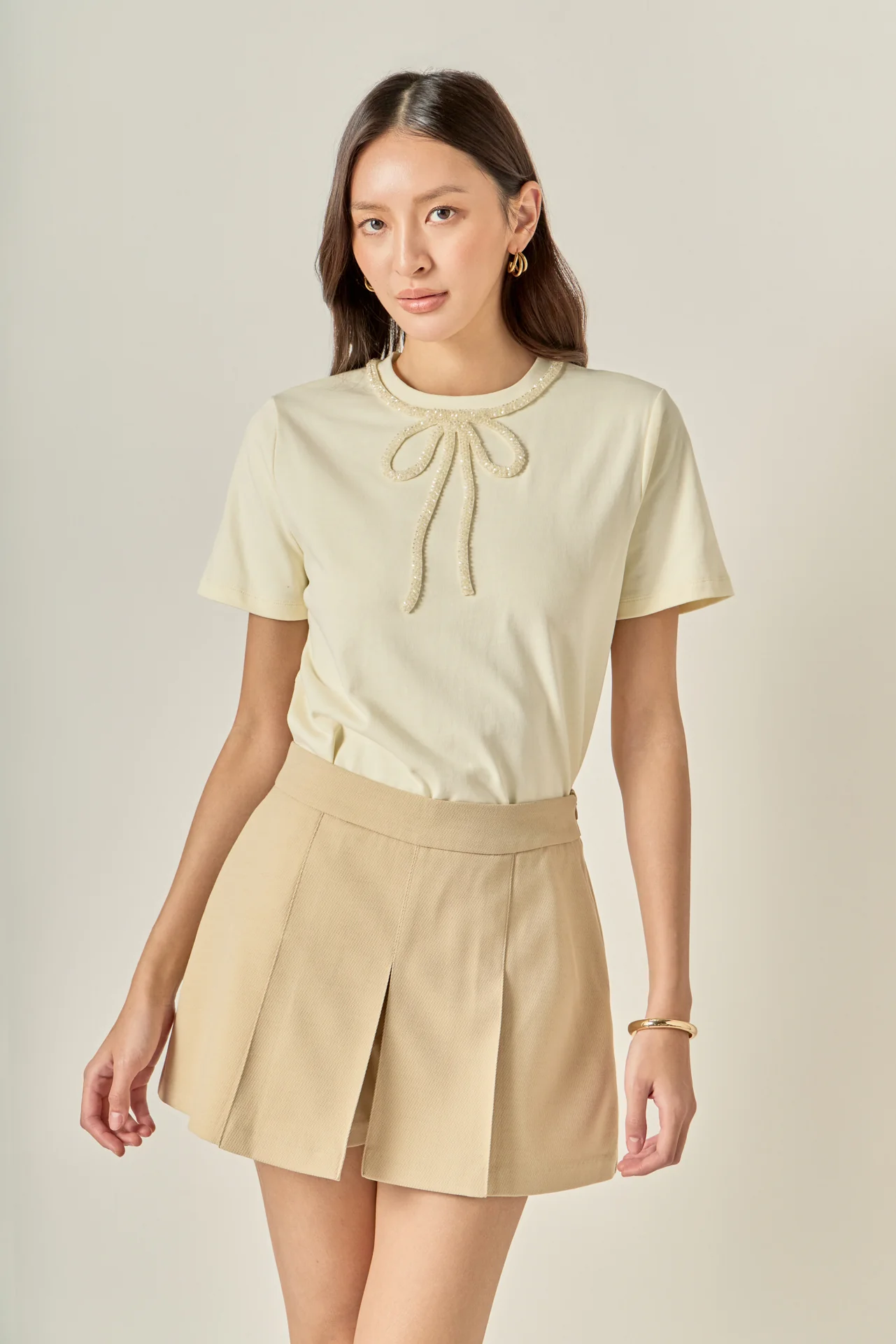 Beaded Bow Tee - Image 20