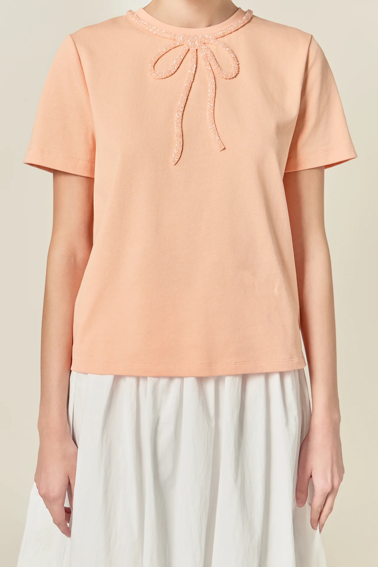Beaded Bow Tee - Image 22