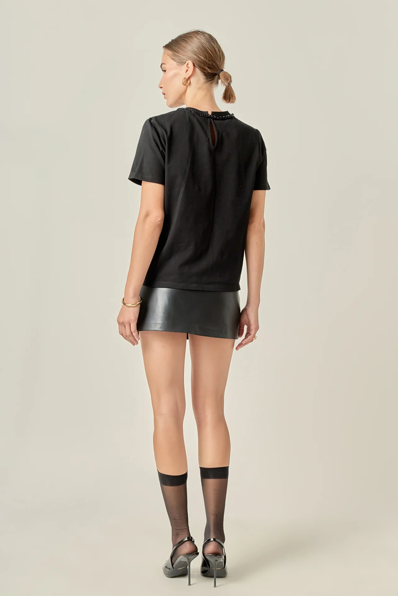 Beaded Bow Tee - Image 42