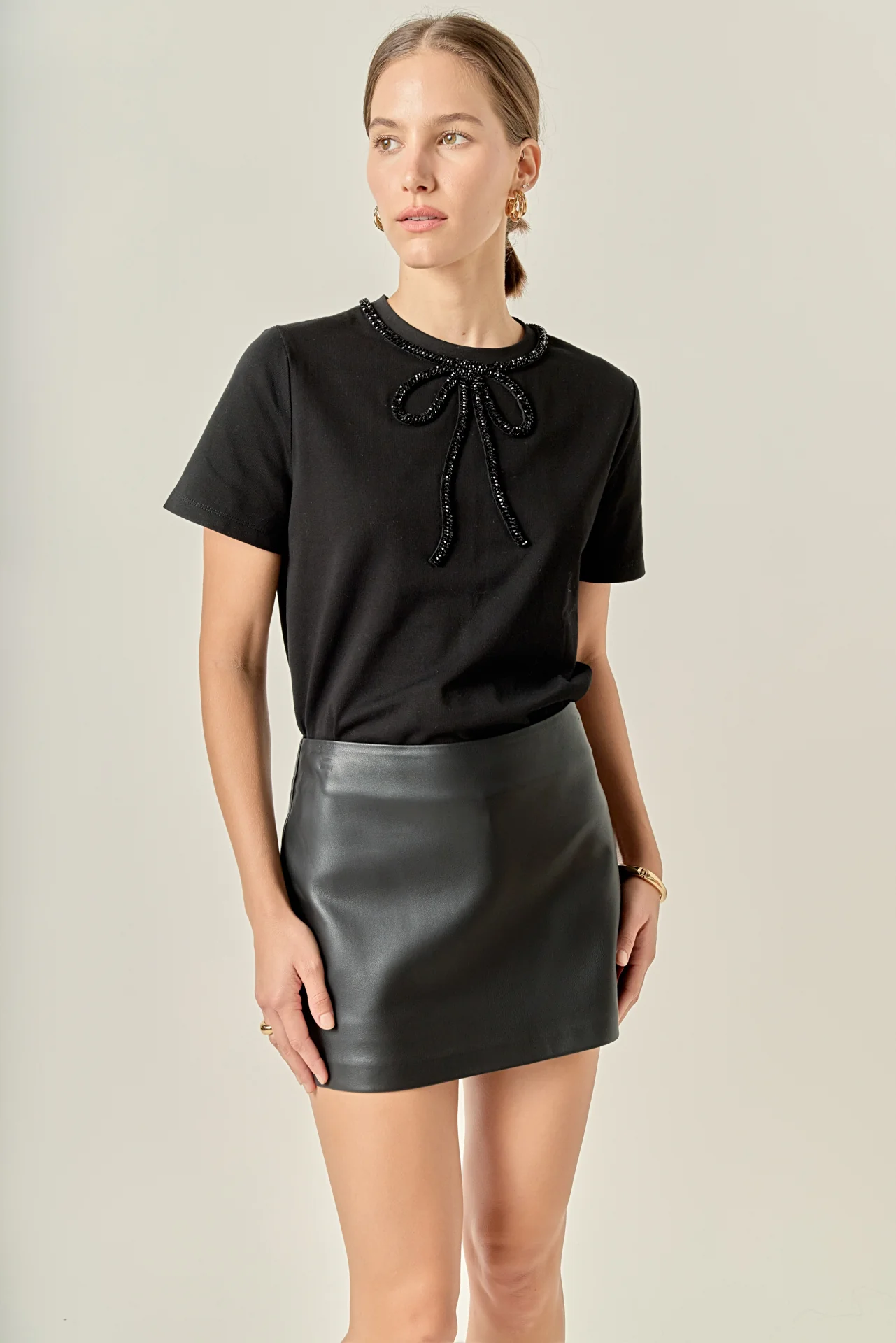 Beaded Bow Tee - Image 43