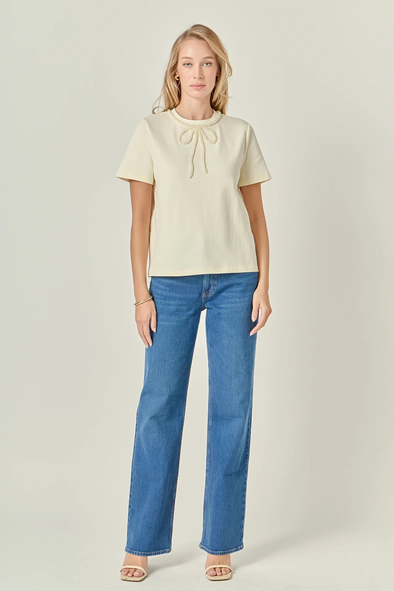 Beaded Bow Tee - Image 44