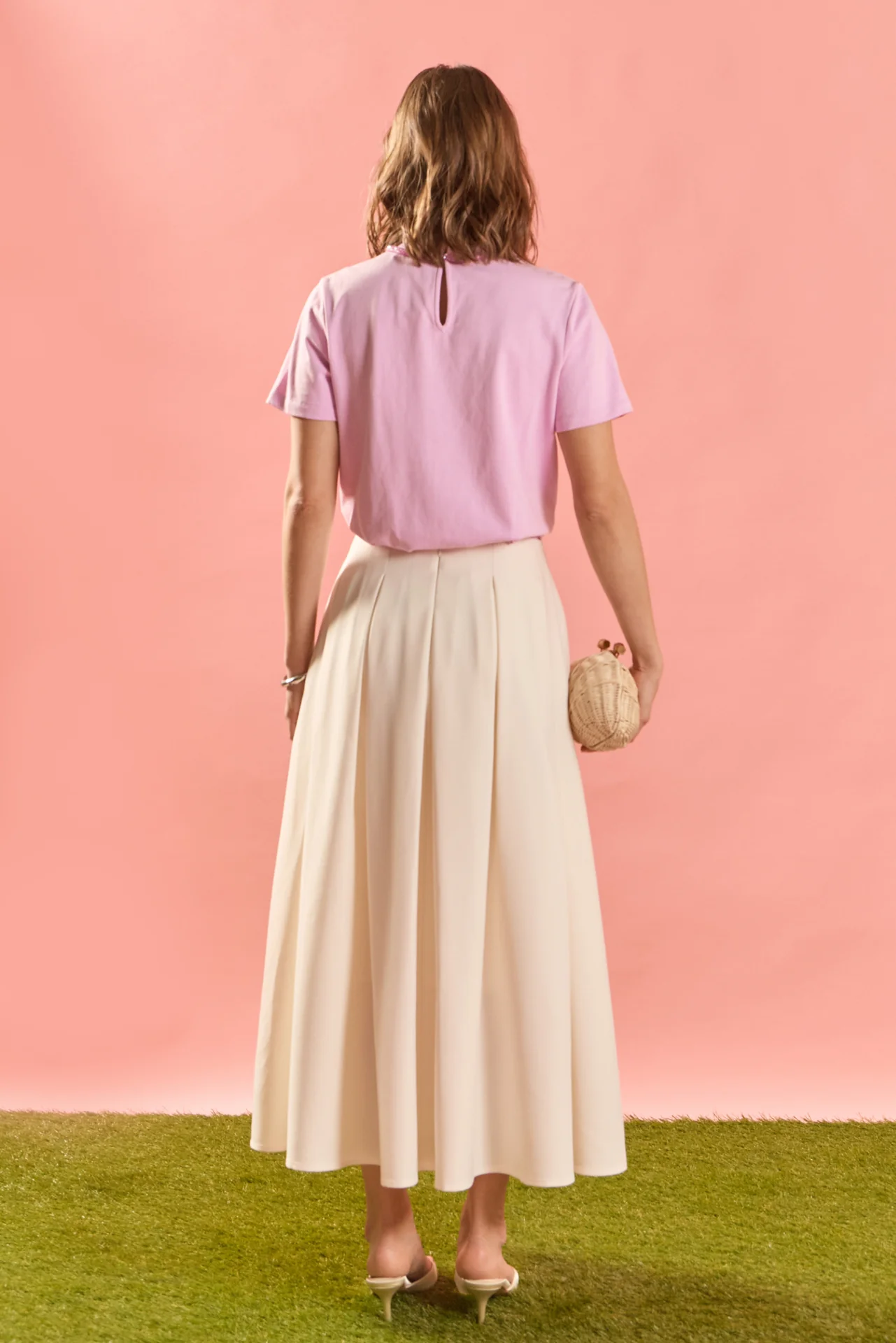 Beaded Bow Tee - Image 5