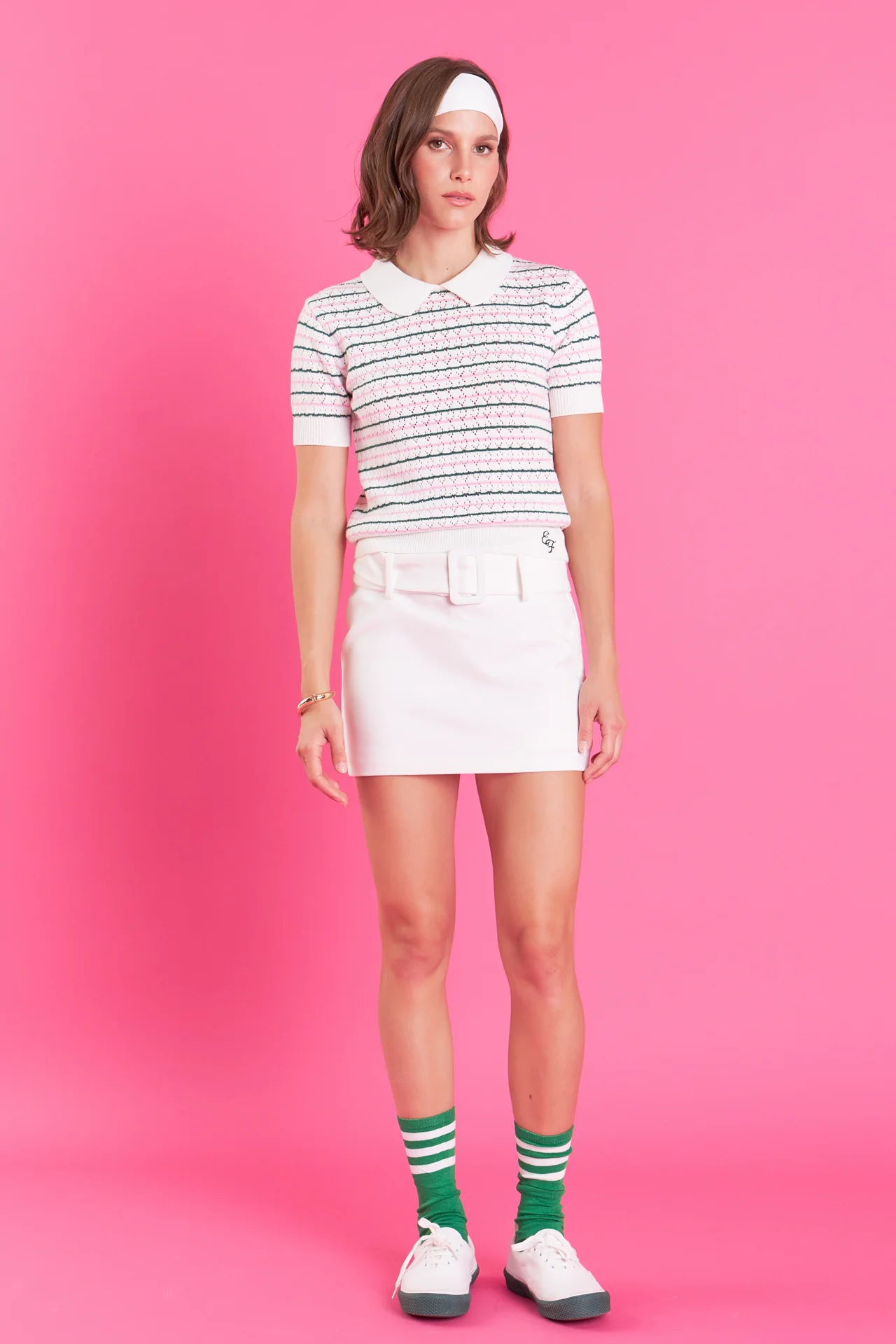 Belted Low Waist Skort - Image 21