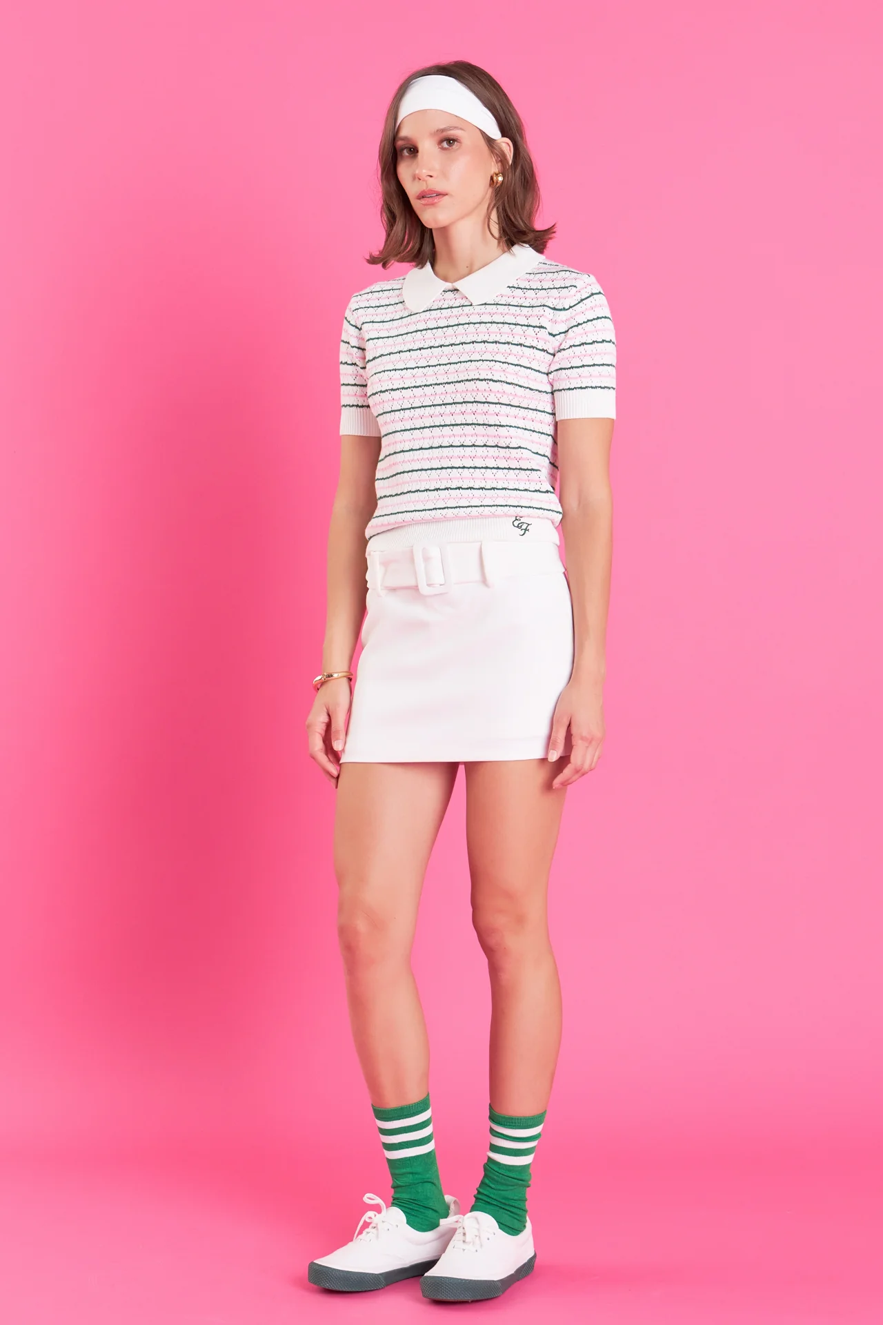 Belted Low Waist Skort - Image 23