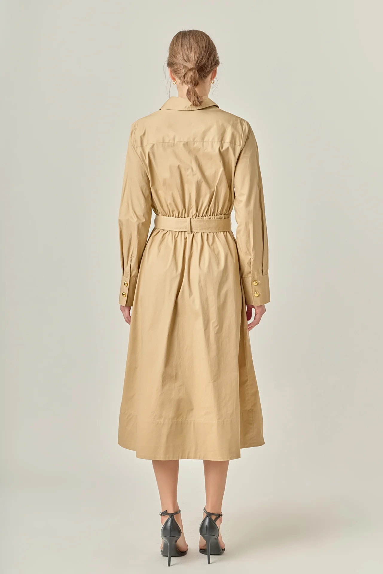 Modern Classic Tie-Waist Dress - Image 4