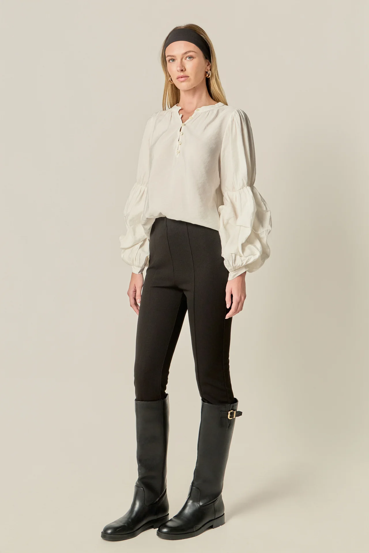 Blouson Sleeve Blouse - Image 3