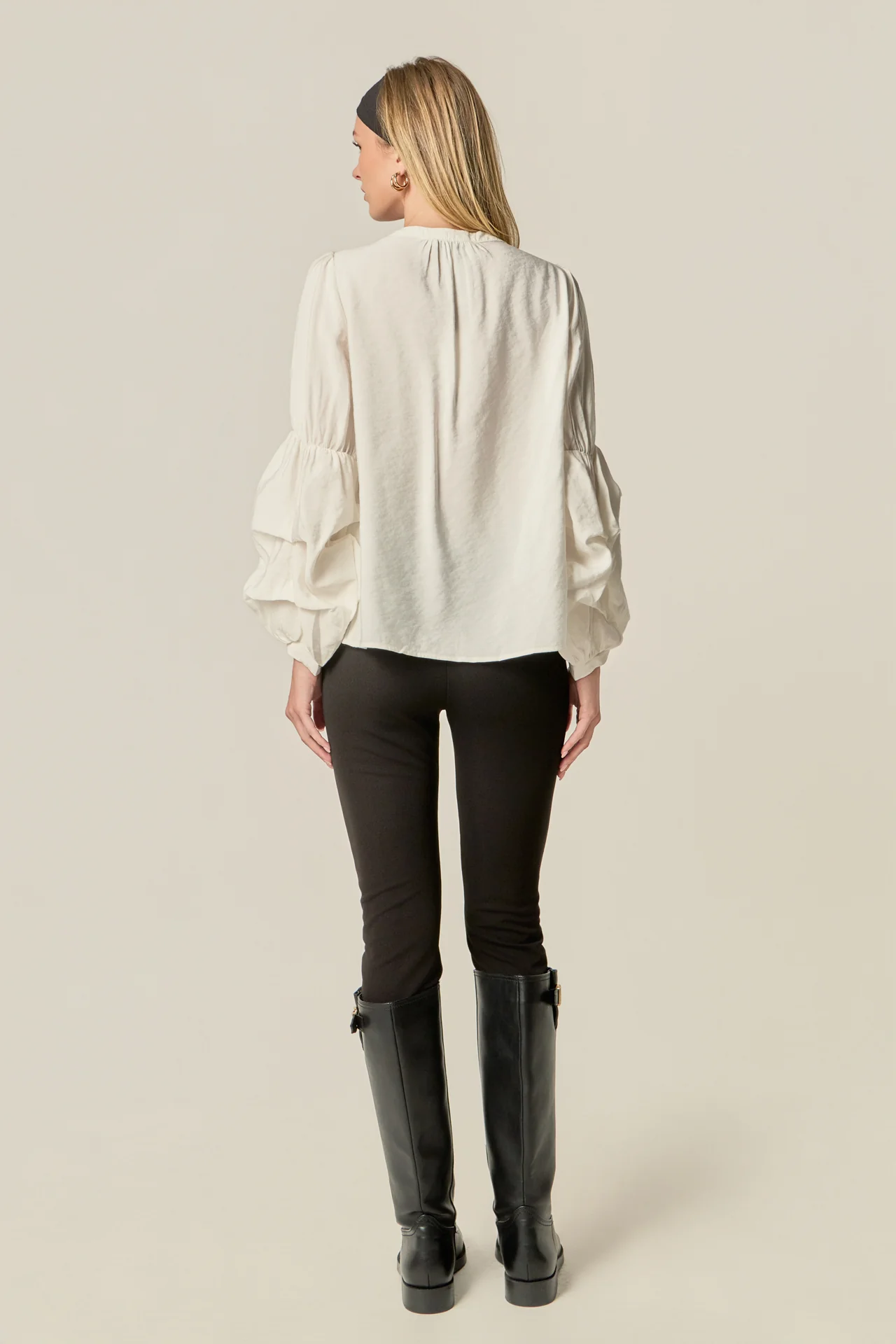 Blouson Sleeve Blouse - Image 4