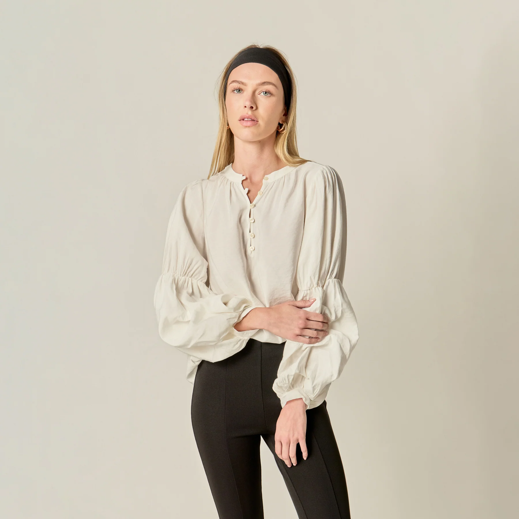 Blouson Sleeve Blouse - Image 6