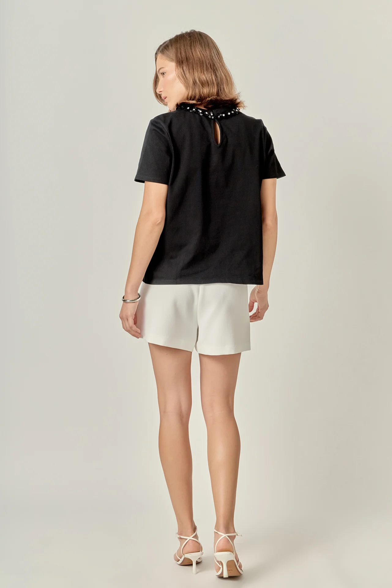Bow Bead Detail Top - Image 12