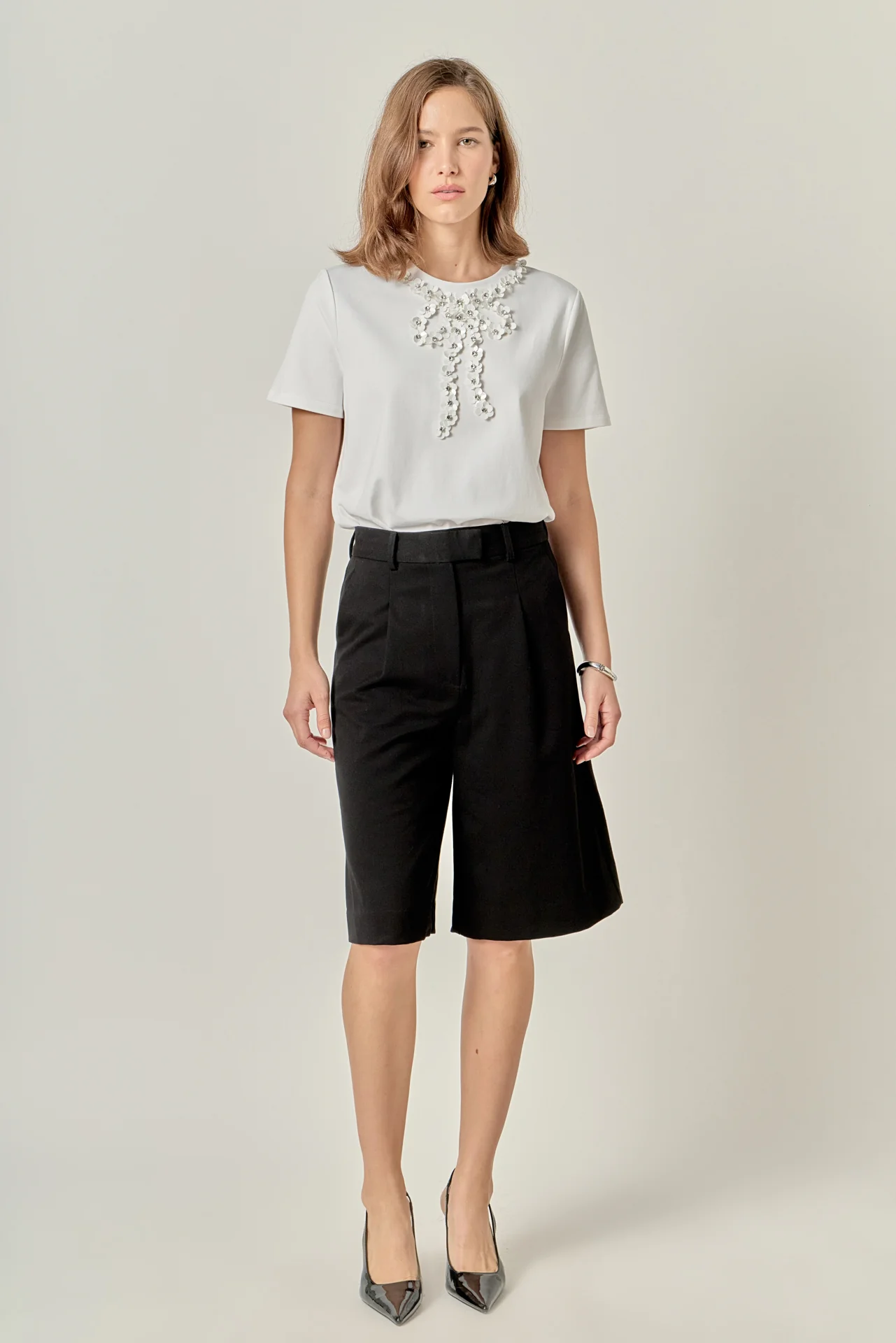Bow Bead Detail Top - Image 8