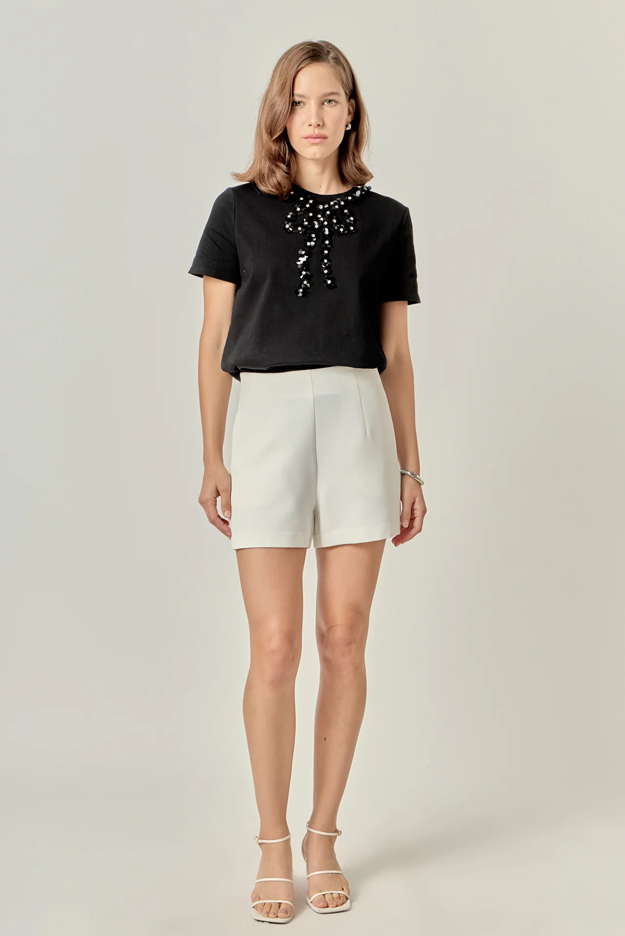 Bow Bead Detail Top - Image 9