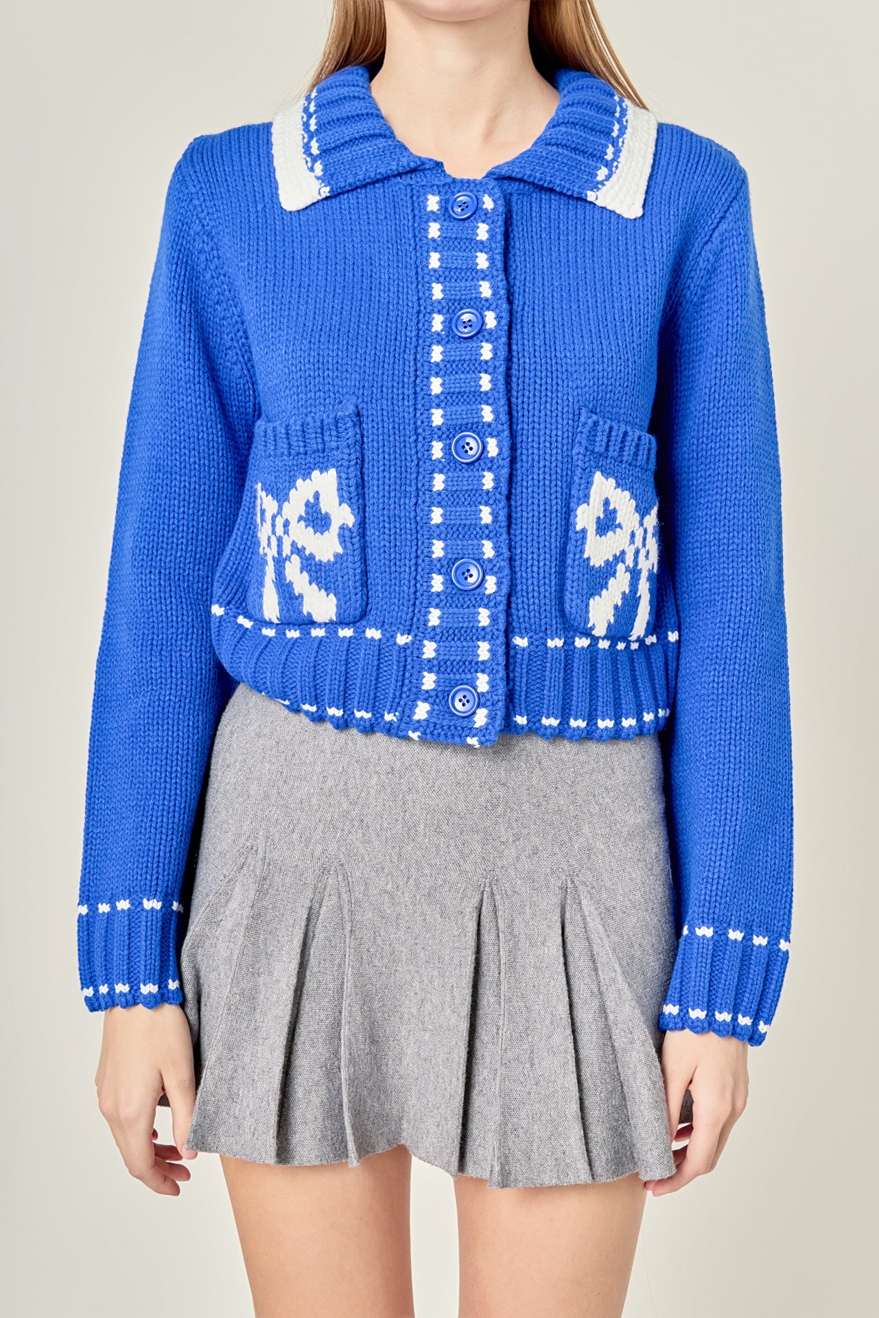 Bow Cardigan - Image 2