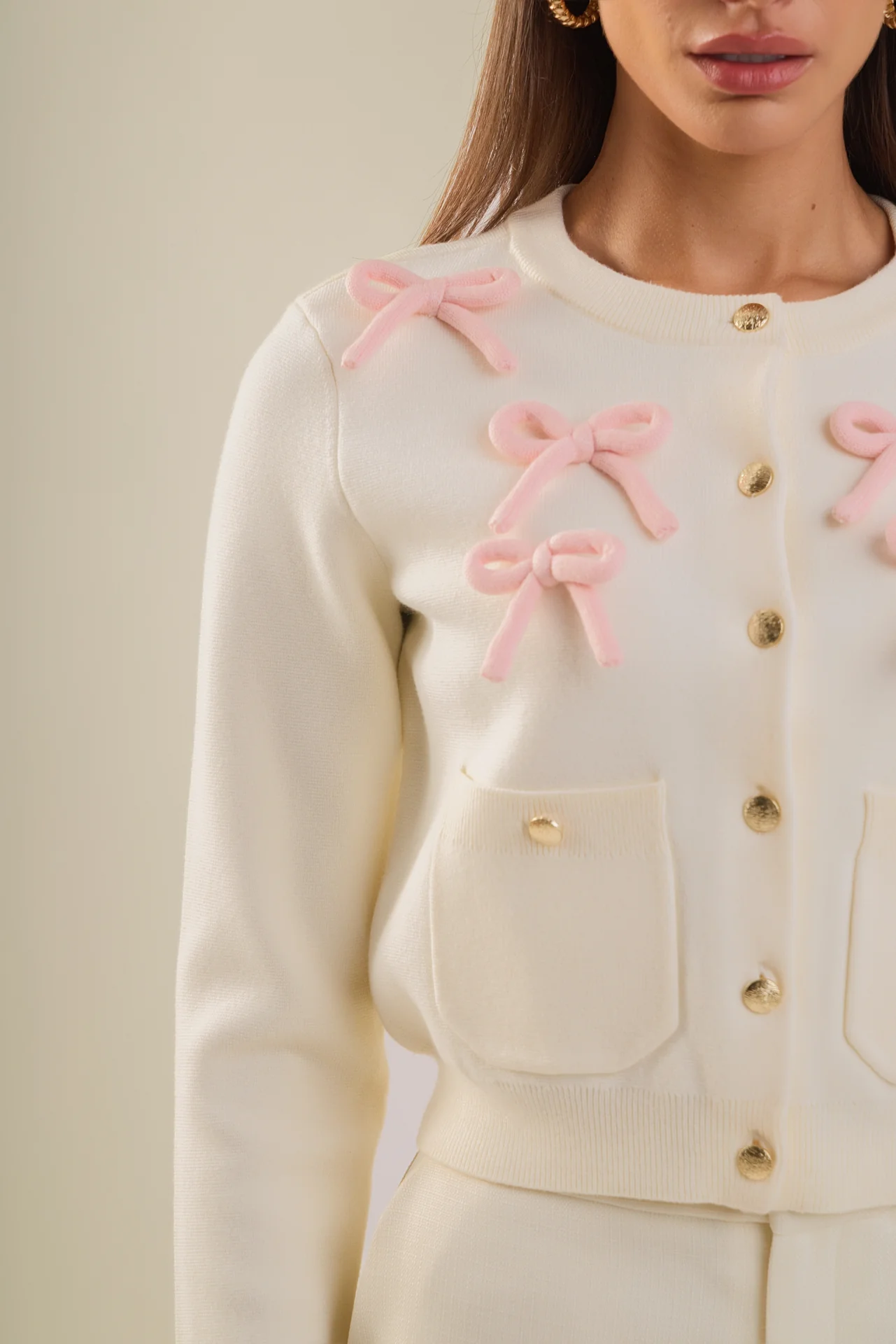 Bow Cardigan - Image 3