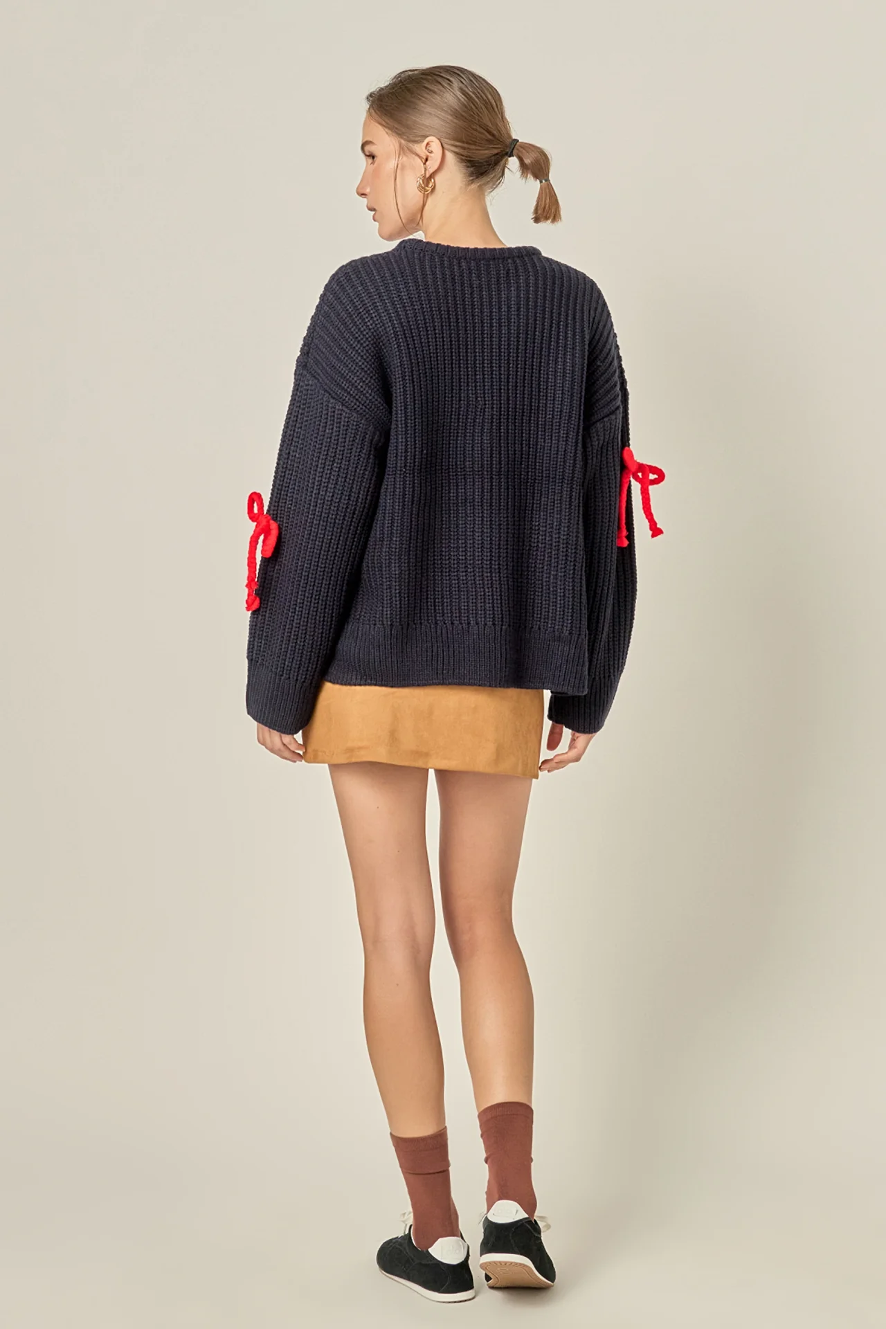 Bow Detailed Knit - Image 4