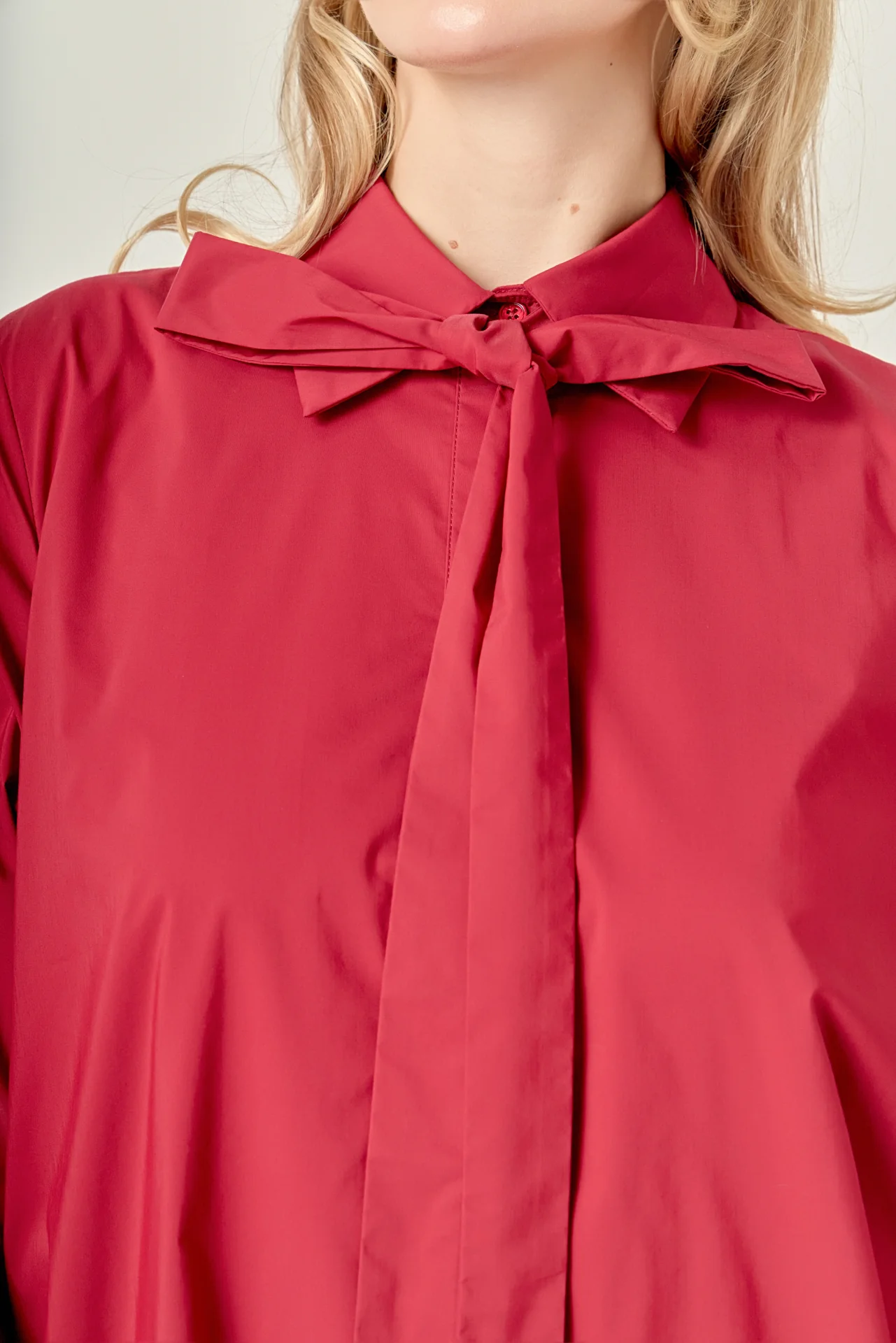 Bow Shirt Dress - Image 10
