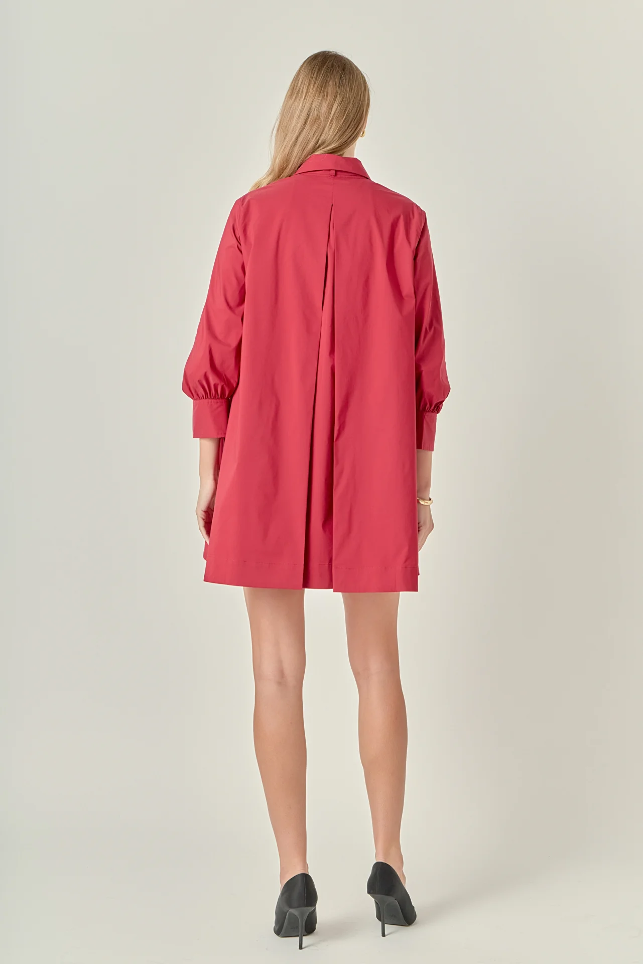 Bow Shirt Dress - Image 12