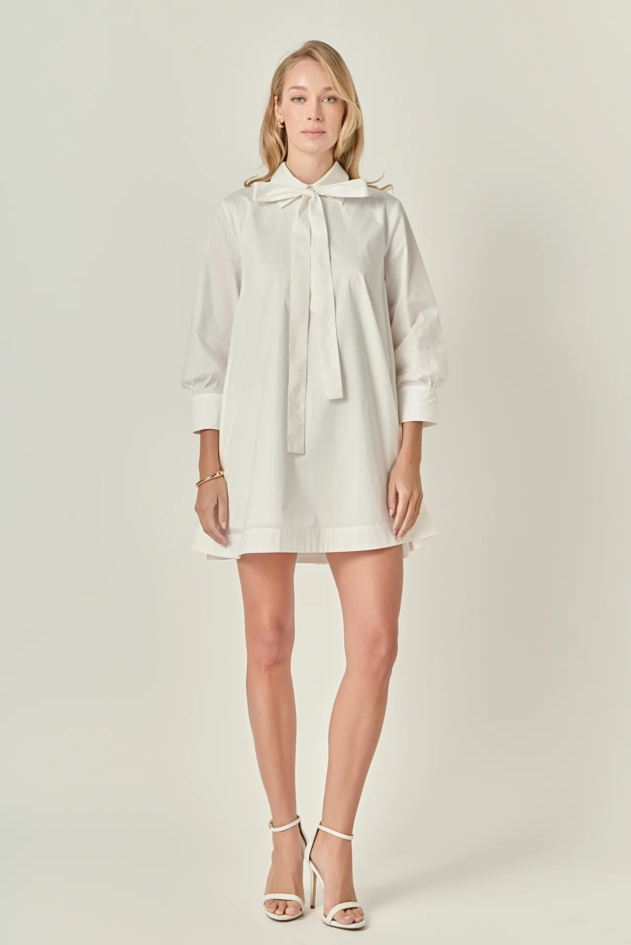 Bow Shirt Dress - Image 14