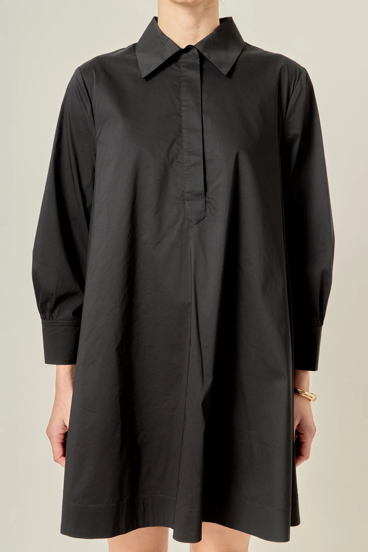 Bow Shirt Dress - Image 2