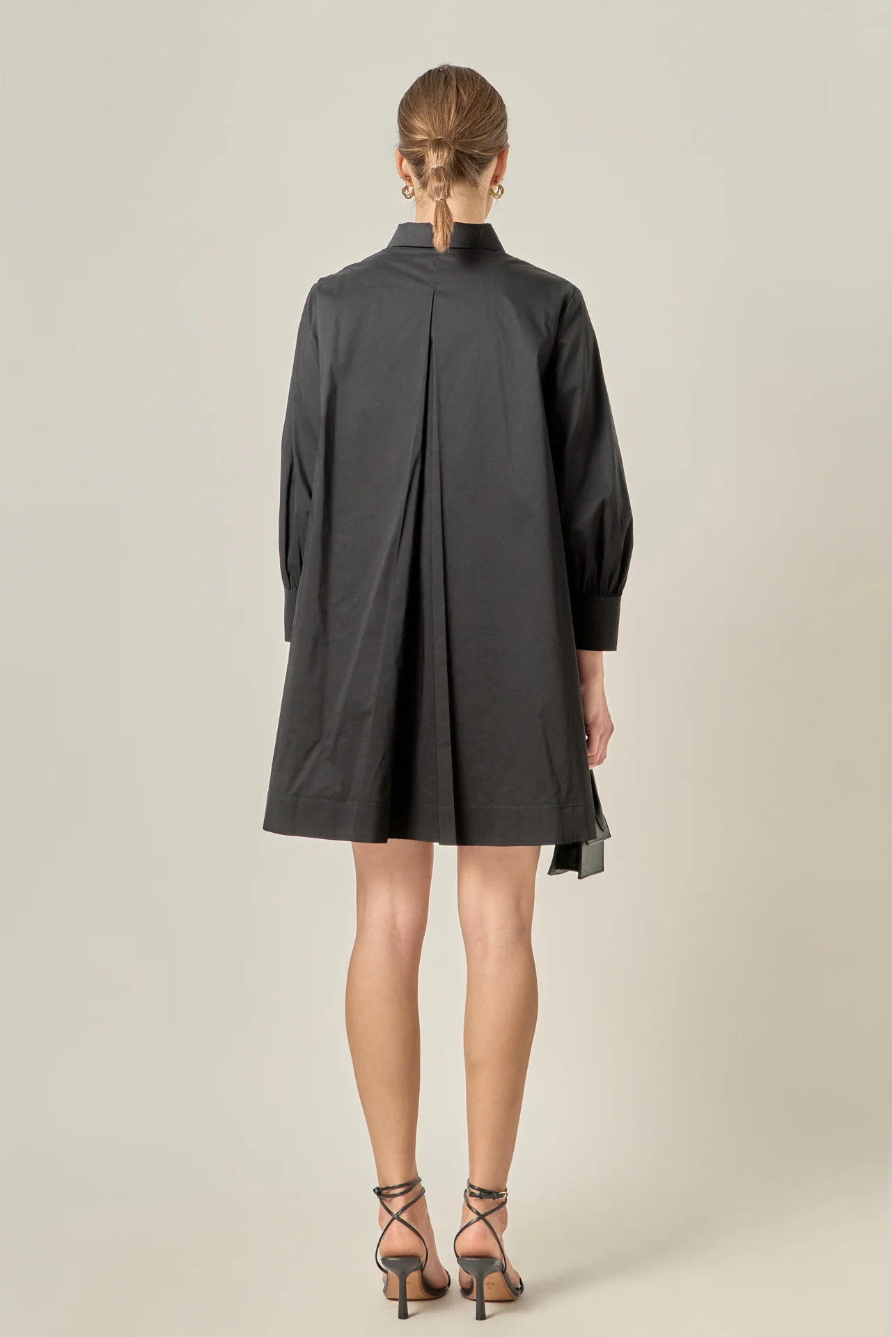 Bow Shirt Dress - Image 6