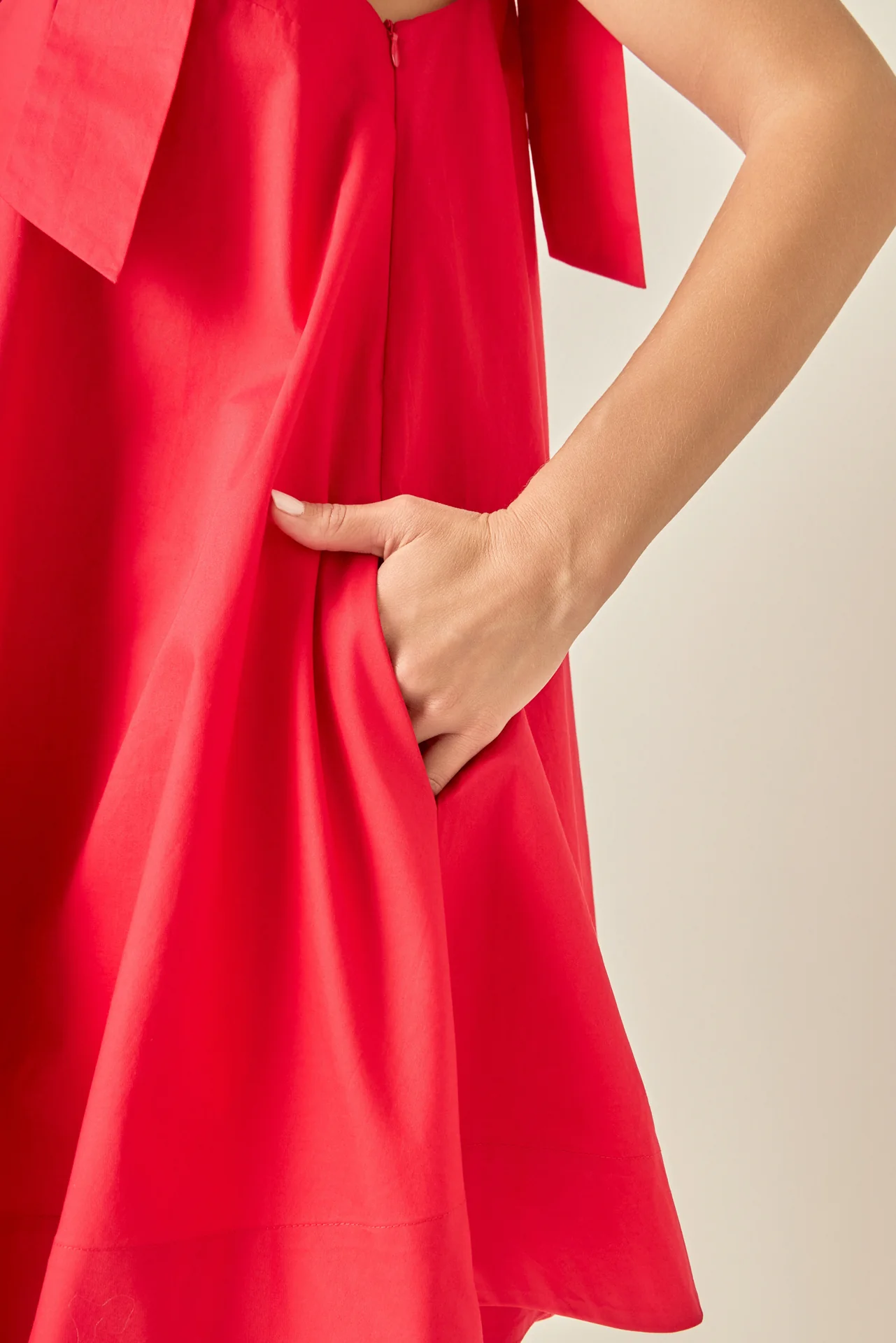 Femme Bow Detail Mini Dress - Image 24