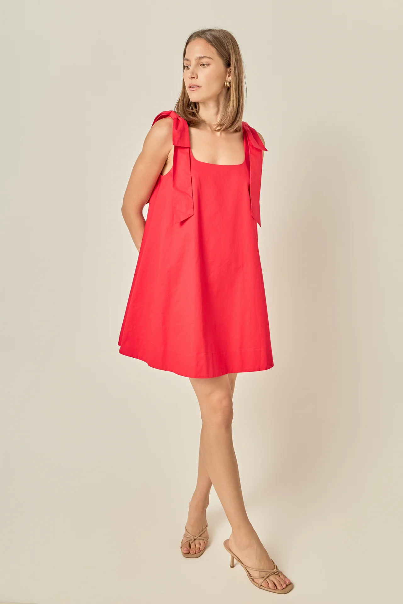 Femme Bow Detail Mini Dress - Image 27