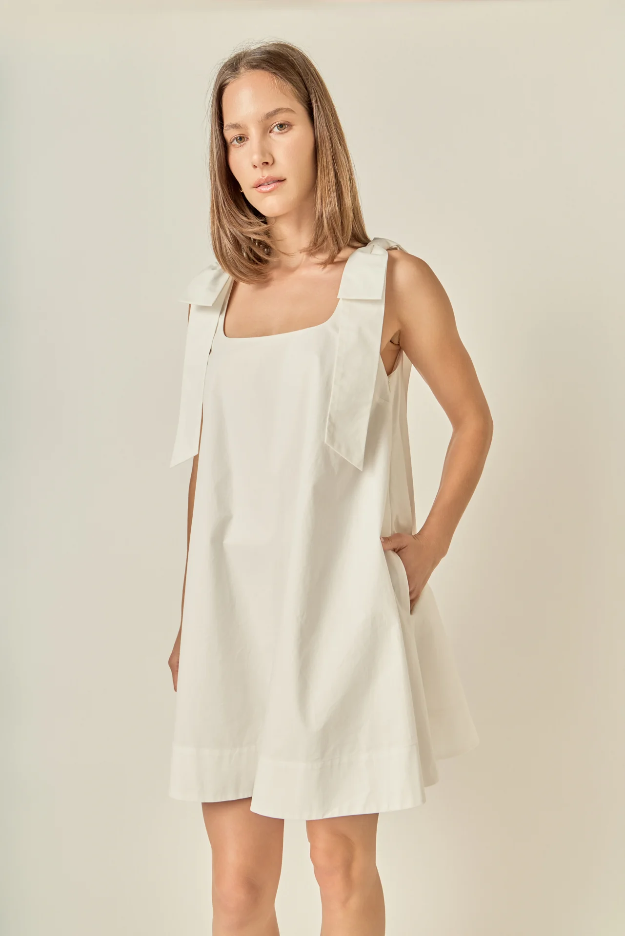 Femme Bow Detail Mini Dress - Image 33