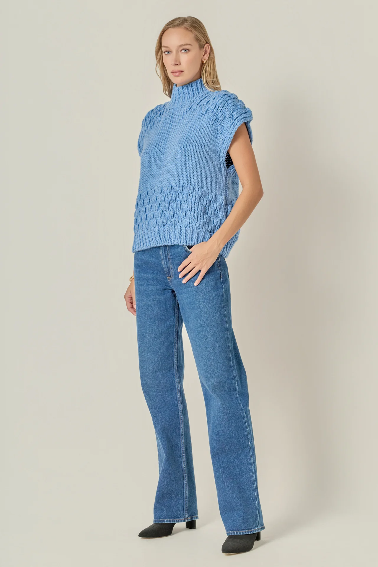 Bubble Knit Sweater - Image 8