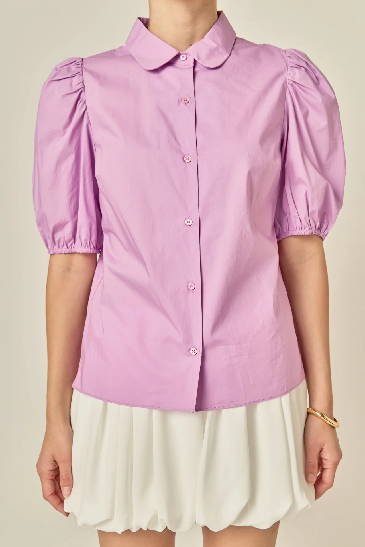 Peter Pan Collar Shirt - Image 2