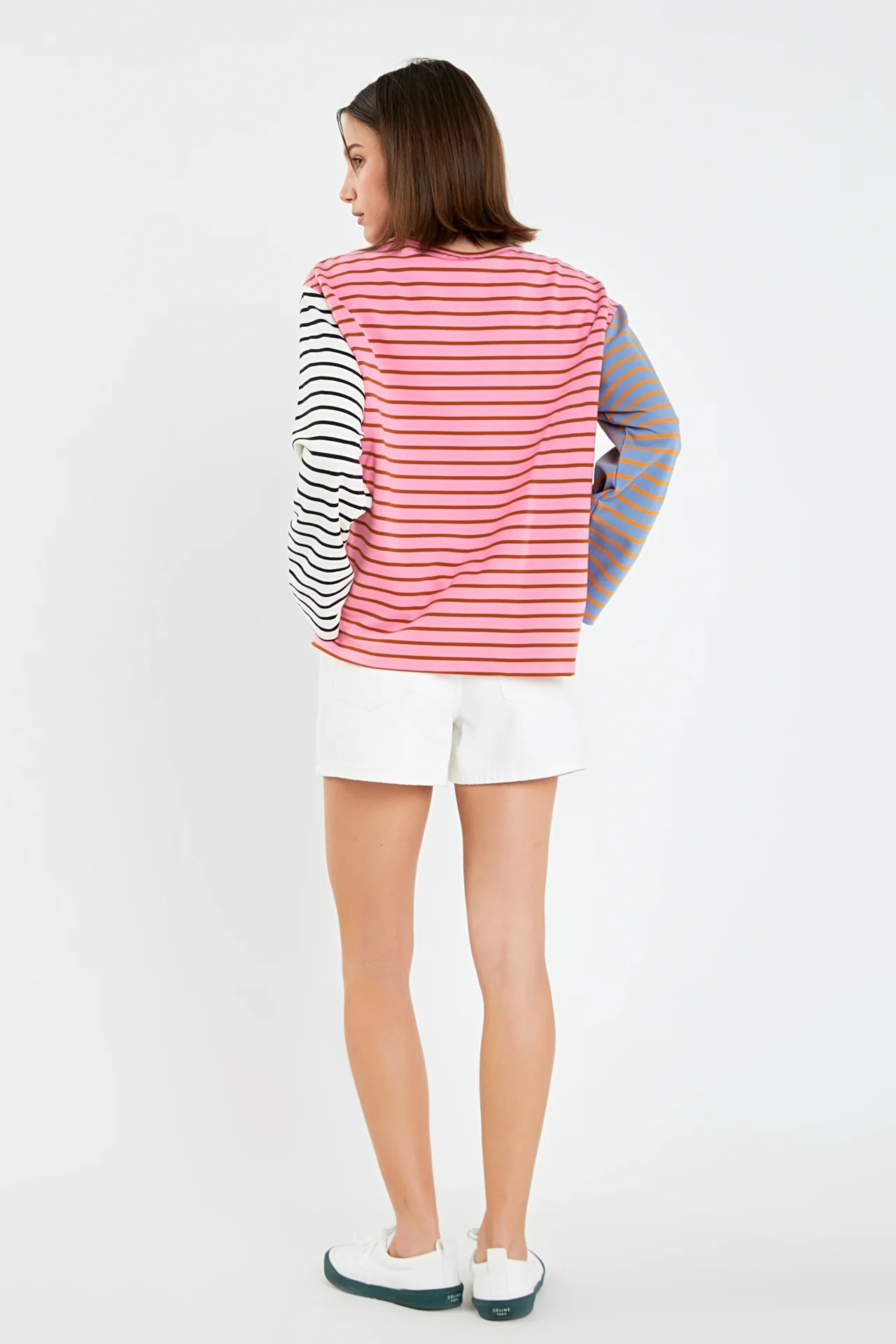 Buttoned Denim Shorts - Image 19