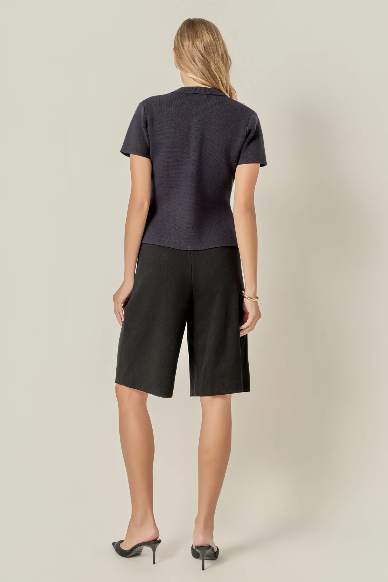 Gem Button Knit Top - Image 9