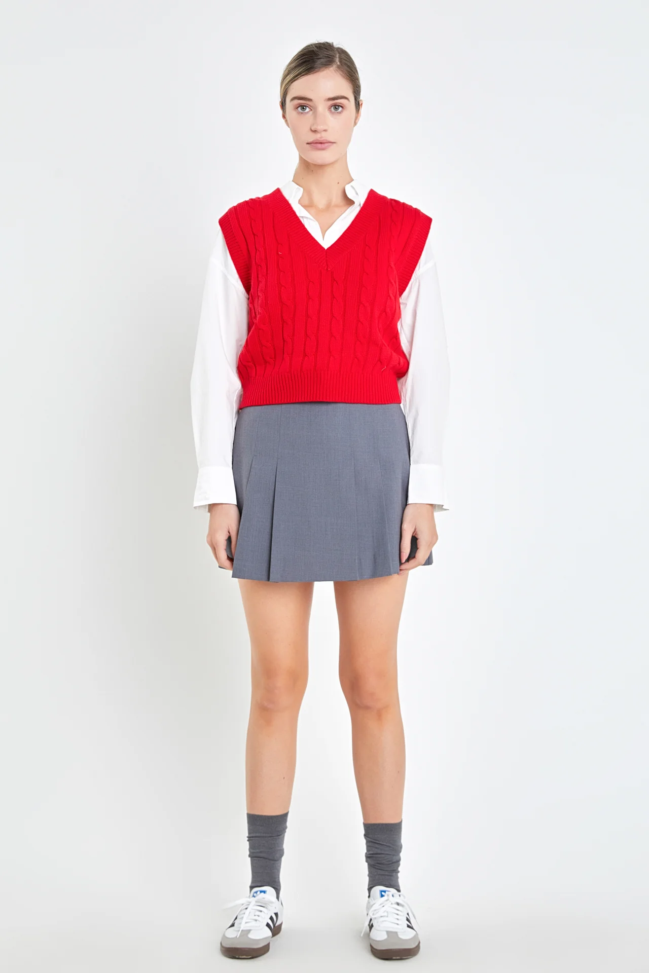 Cable Knit Chunky Vest - Image 21